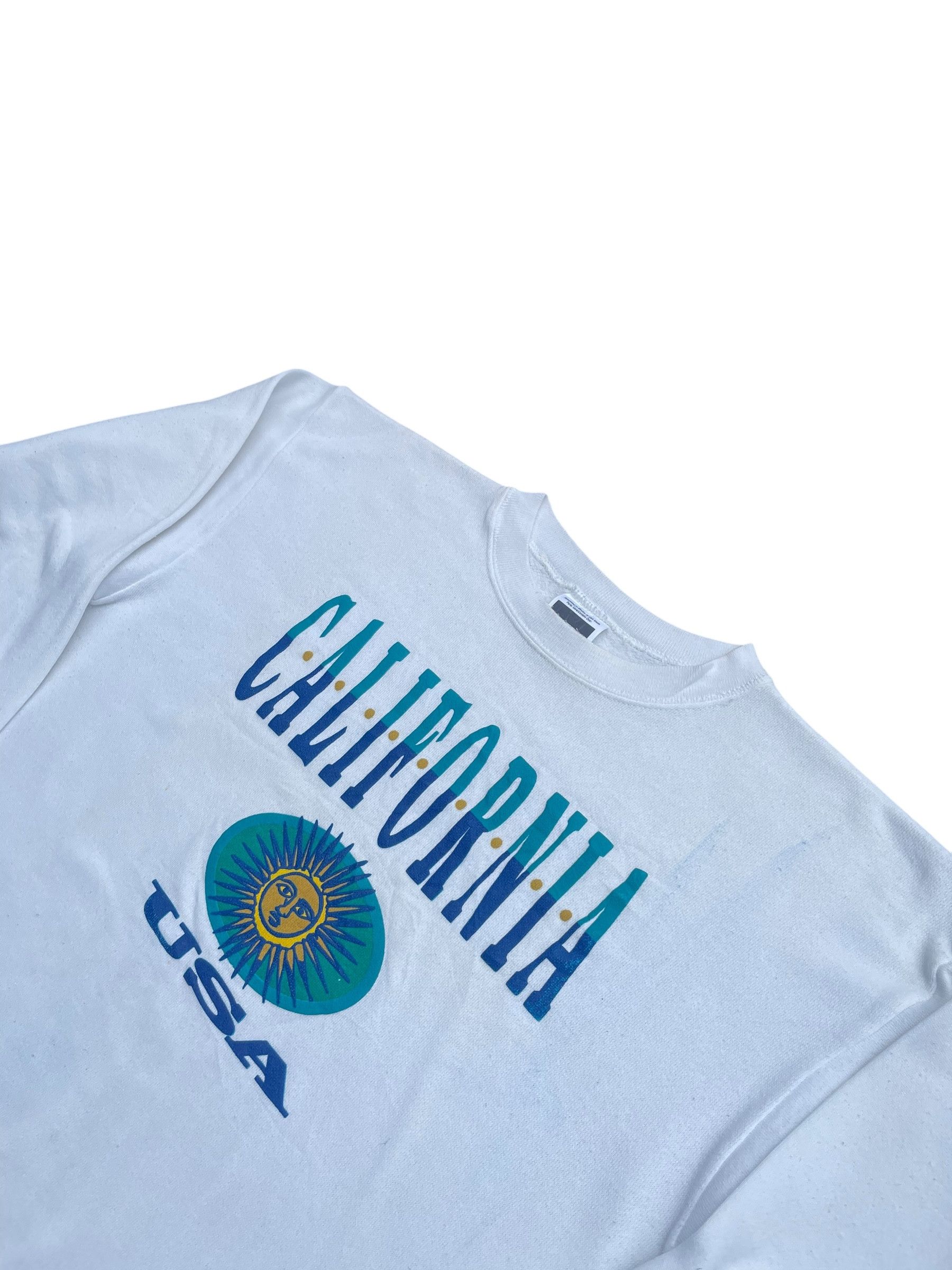 Tultex × Vintage Vintage 90's California Usa Tultex Crewneck Size US L / EU 52-54 / 3 - 3 Thumbnail