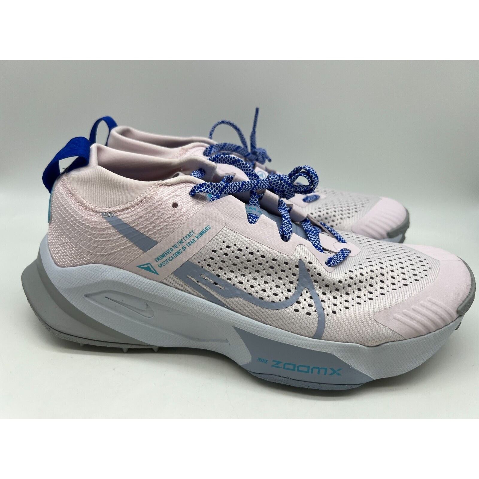 Nike Zegama Trail Low Pearl Pink Blue Whisper Womens Size 10