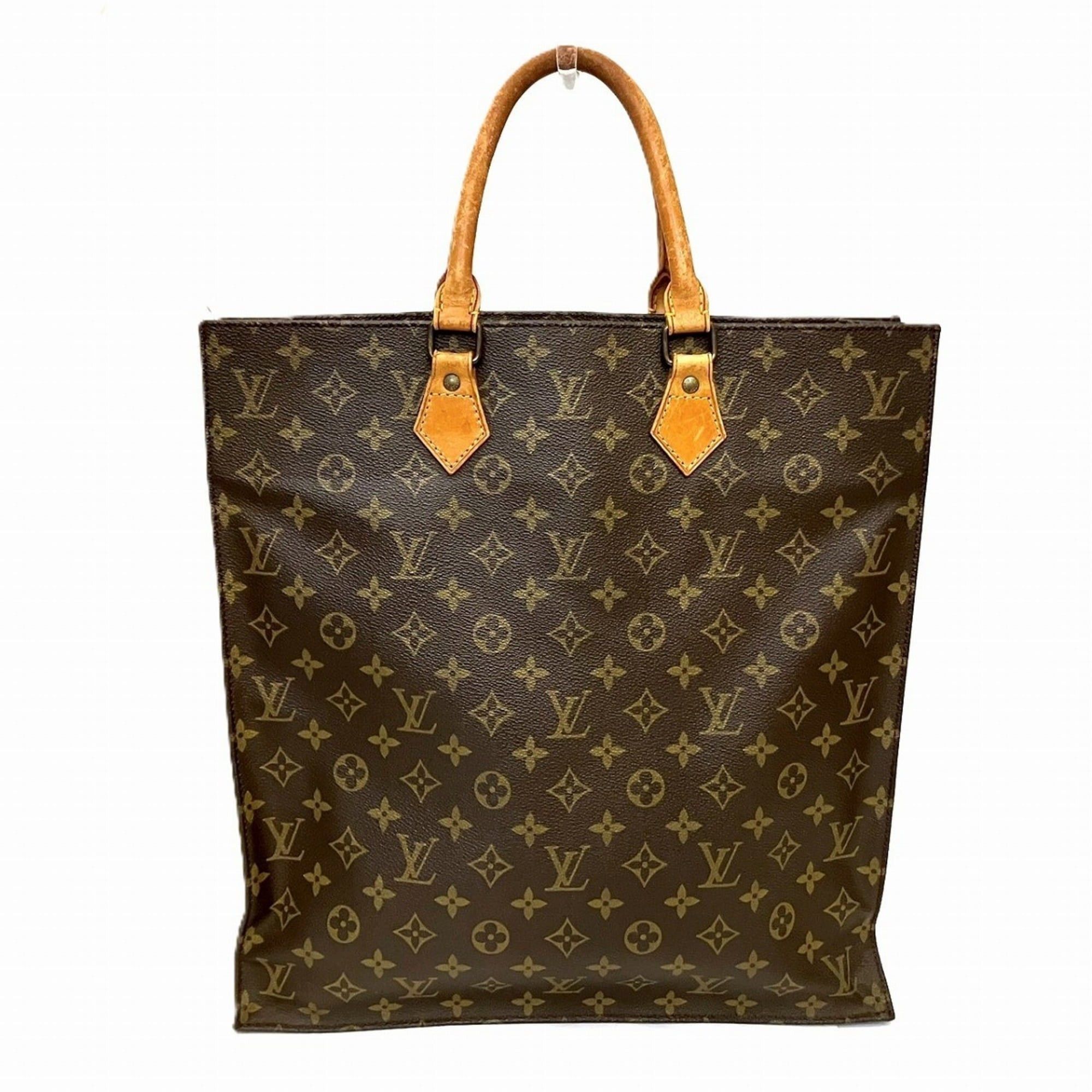 Louis Vuitton Louis Vuitton Sac Plat Monogram Tote Bag, Taal Fabric, M51140 Size ONE SIZE - 1 Thumbnail