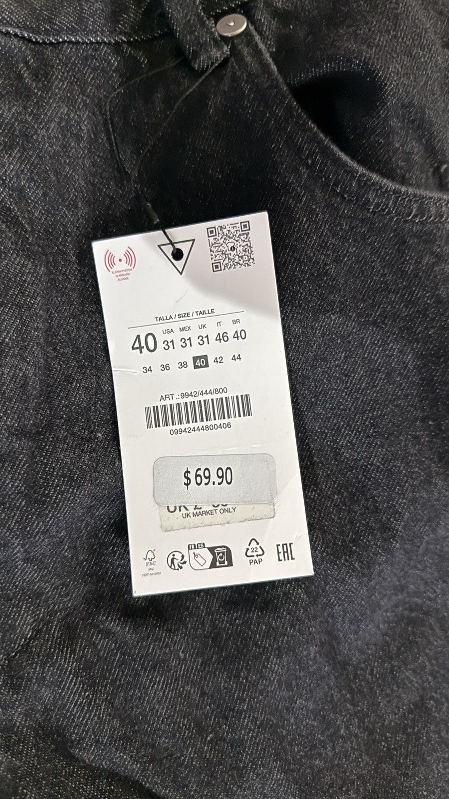 Zara Zara jeans Size US 31 - 3 Thumbnail