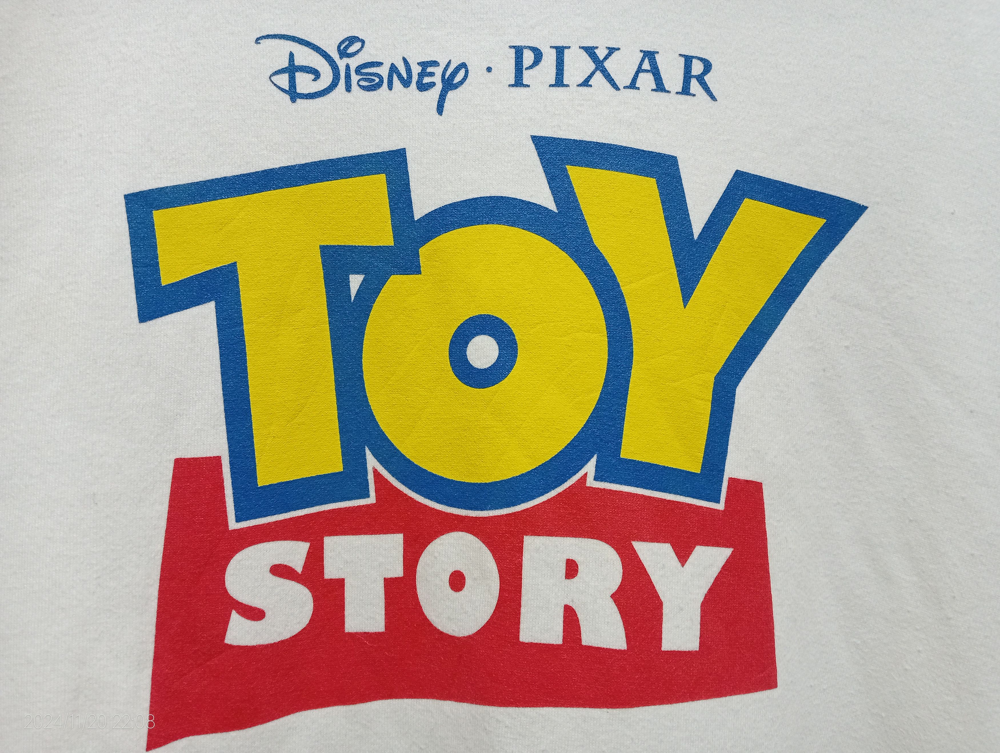 Cartoon Network Vintage Disney Pixar Toy Story Pullover Hoodie Size US L / EU 52-54 / 3 - 3 Thumbnail
