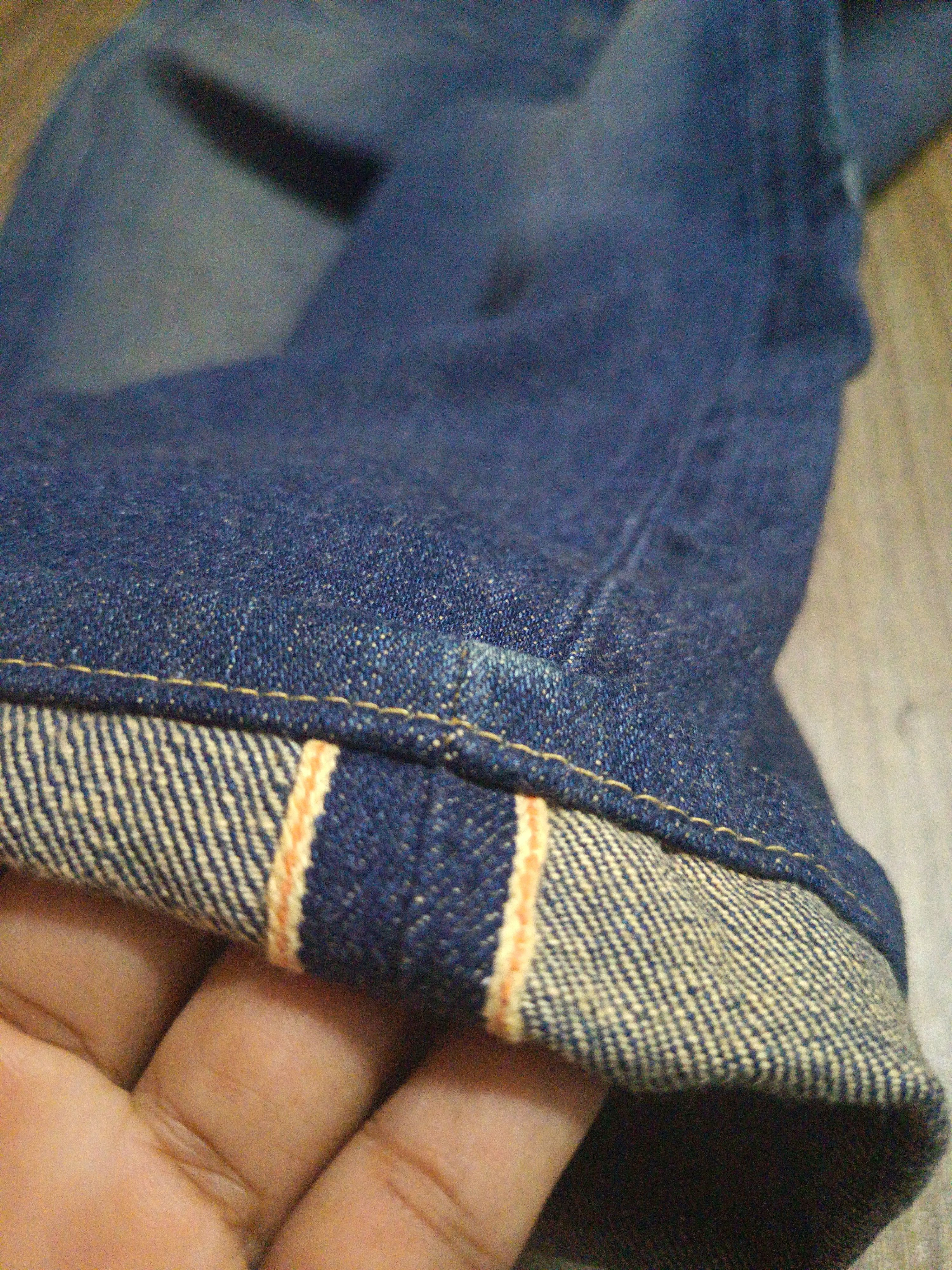Edwin Edwin 505zx mudwash baggy selvegde Size US 31 - 4 Thumbnail