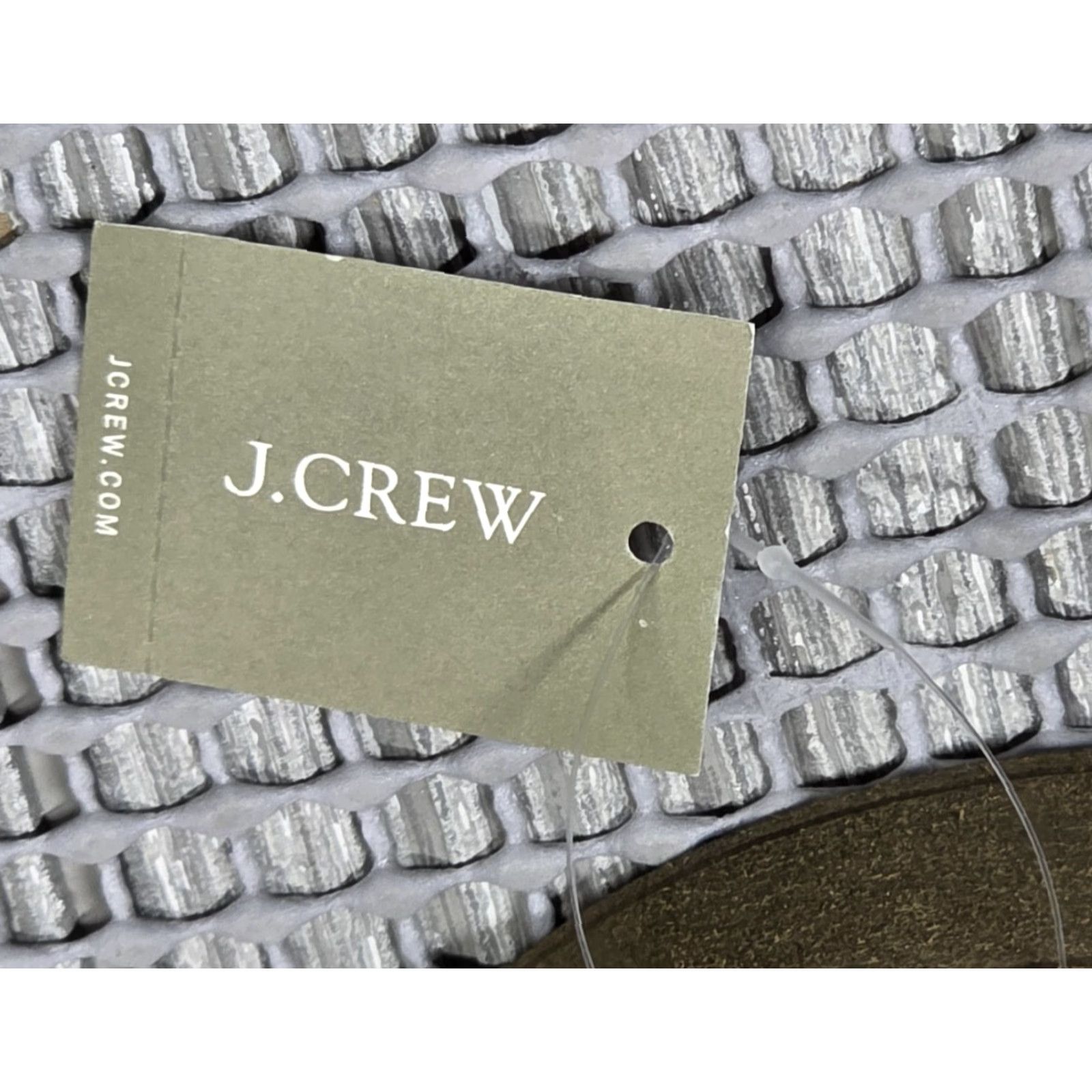 J.Crew J.CREW Belt Leather Single Prong Buckle Rugged Textured 30 Brown Men Regular 30 Belt Product Vintage: No Size 30 - 6 Thumbnail