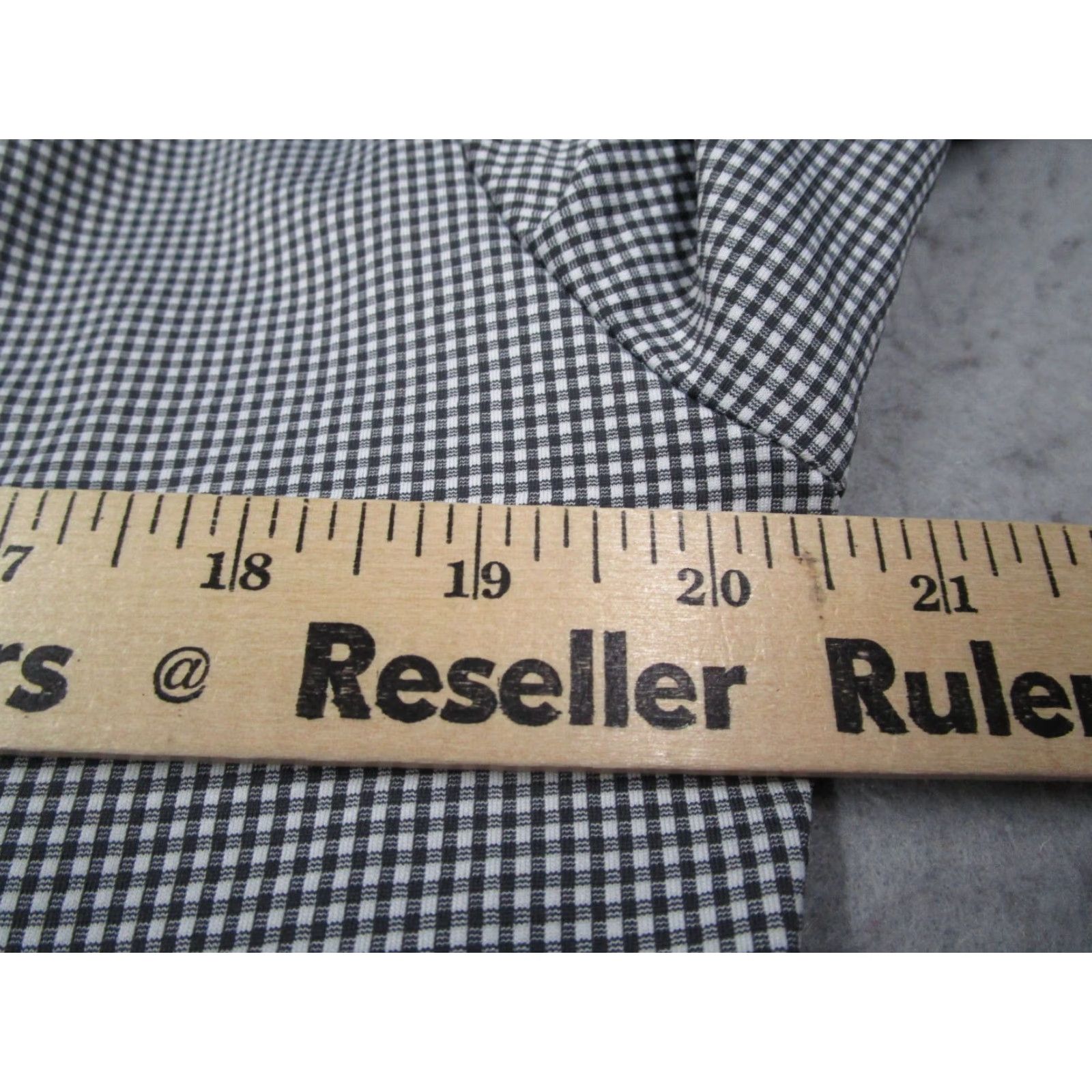 Mizzen+Main Mizzen+Main Shirt Men Medium Trim Fit Gray Check Spinnaker Workwear Made in USA Size US M / EU 48-50 / 2 - 6 Thumbnail