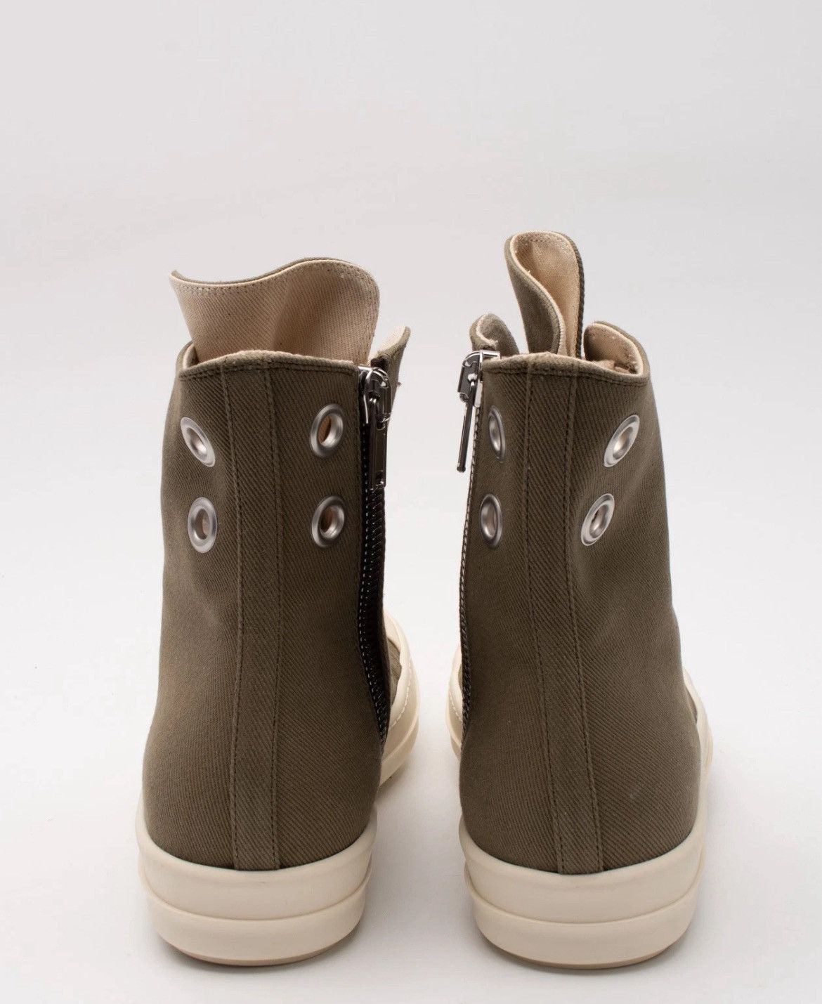Rick Owens DRKSHDW High-Top Ramones Size US 11 / EU 44 - 3 Thumbnail
