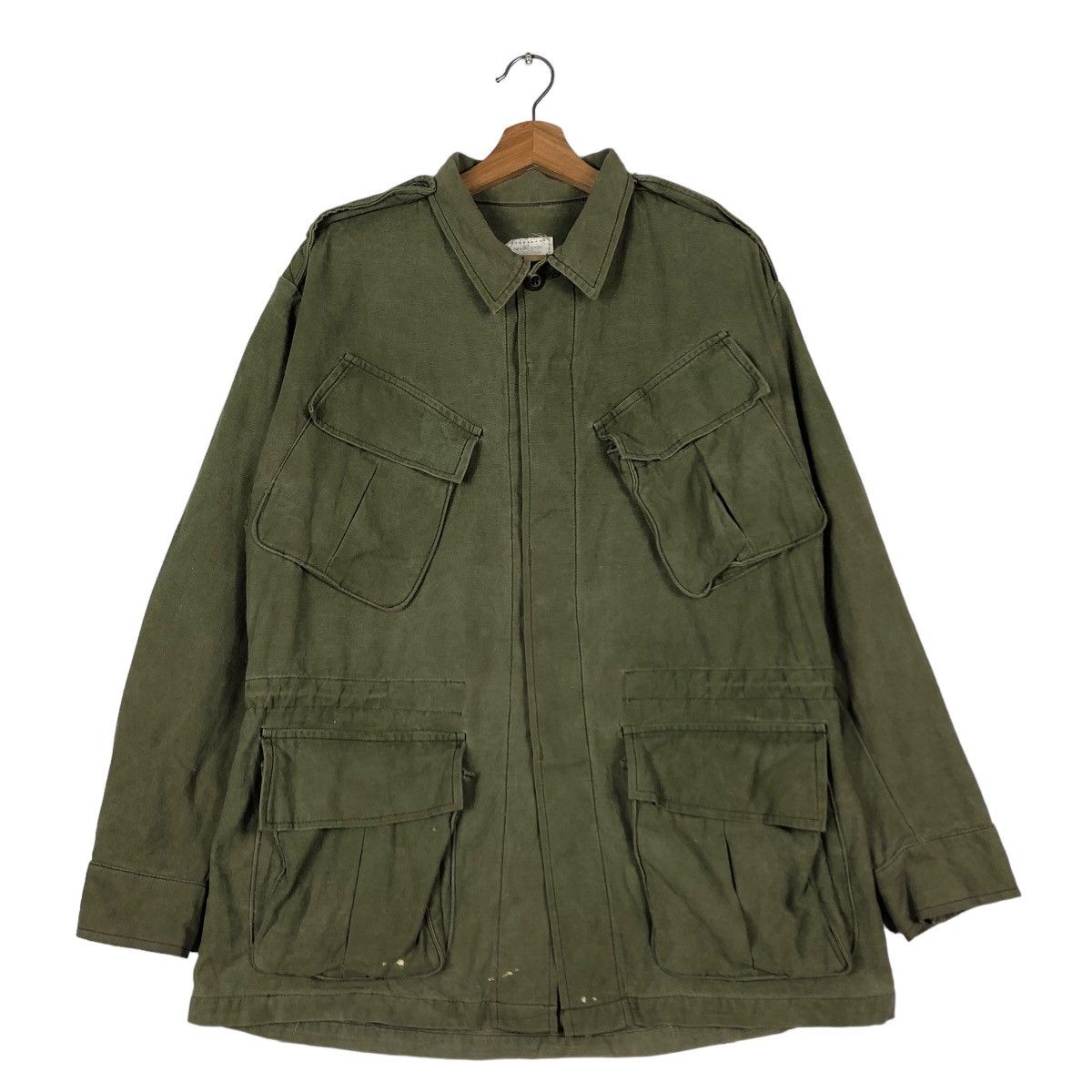 Vintage 🔥Vintage 1940 OG-07 Slant Pocket Chore Jacket Military Size US M / EU 48-50 / 2 - 1 Thumbnail