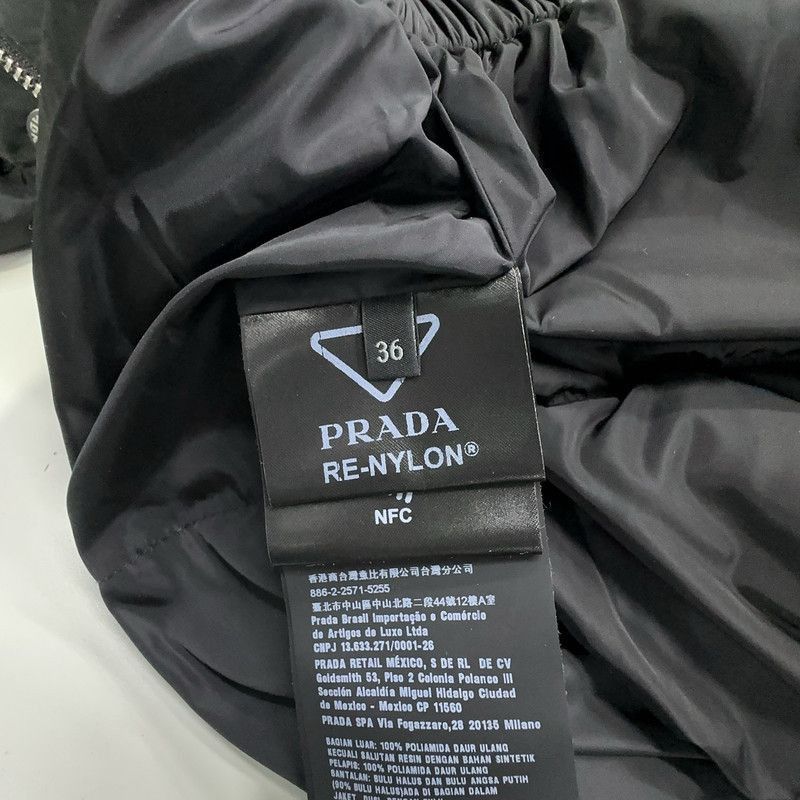 Prada Prada ReNylon Warm Zip Jacket for Women-2506 Size US S / EU 44-46 / 1 - 5 Thumbnail