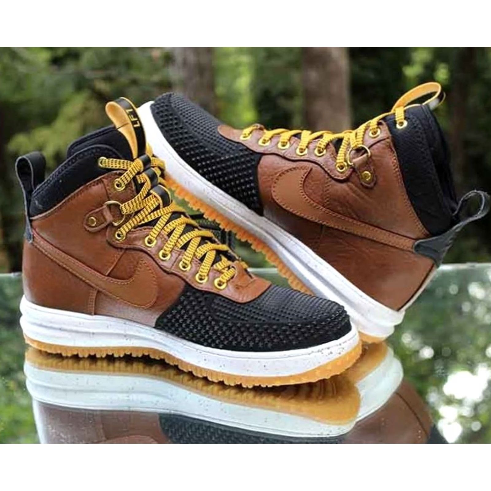 Nike Nike Lunar Force 1 High Duck Boots Brown WATERPROOF Winter 9 MENS Boots Size US 9 / EU 42 - 3 Thumbnail