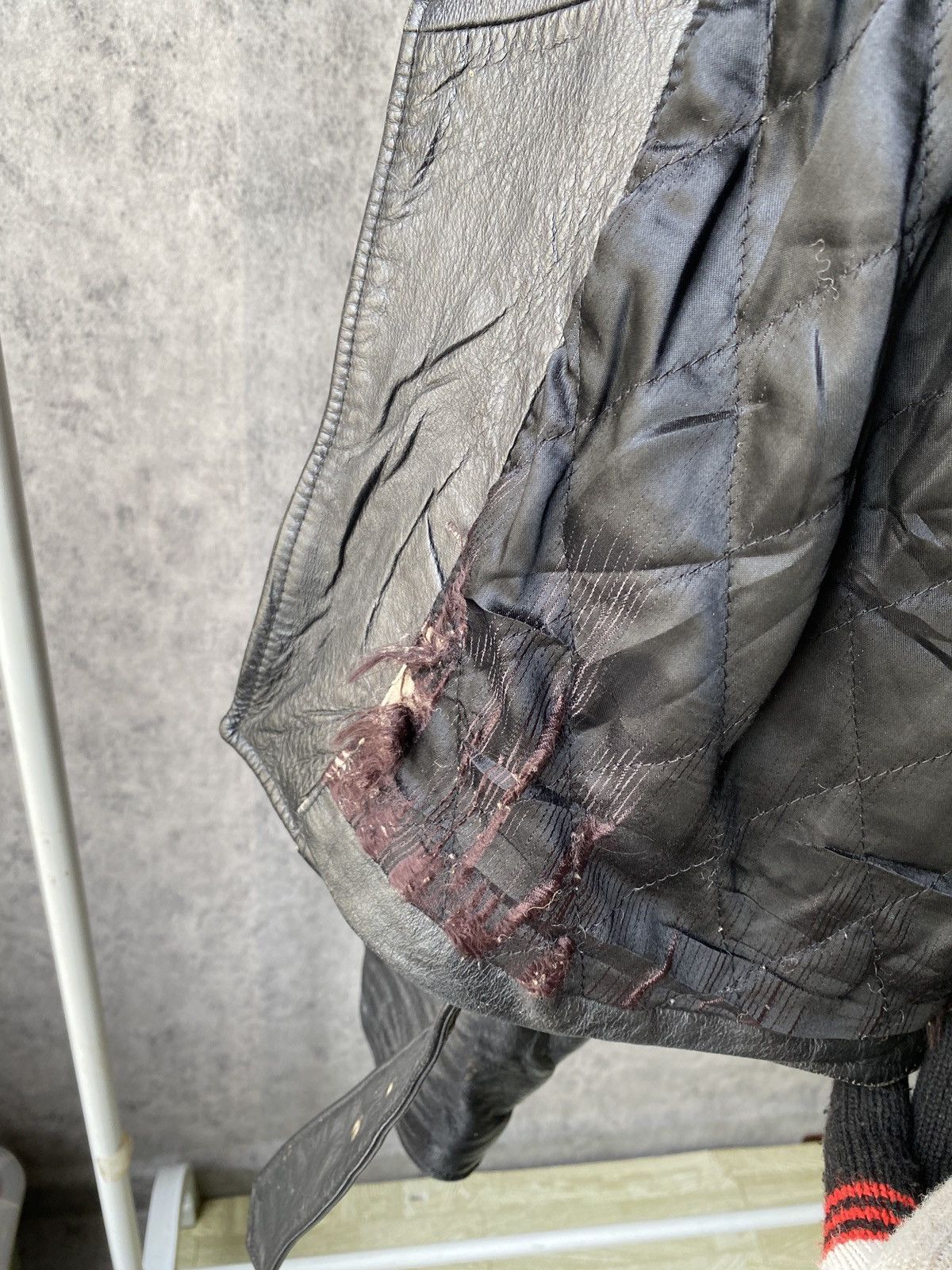 Leather Vintage Stefanel Kids Biker’s Design Leather Jacket Size US L / EU 52-54 / 3 - 16 Thumbnail