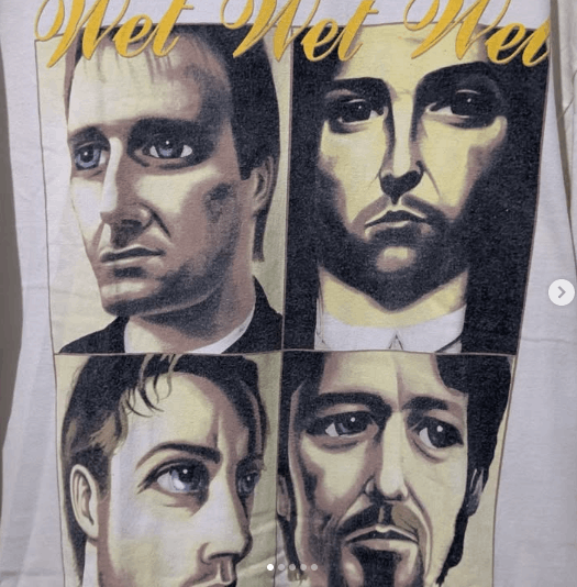Band Tees Vintage Wet Wet Wet 1995 Tour Size US XL / EU 56 / 4 - 5 Thumbnail