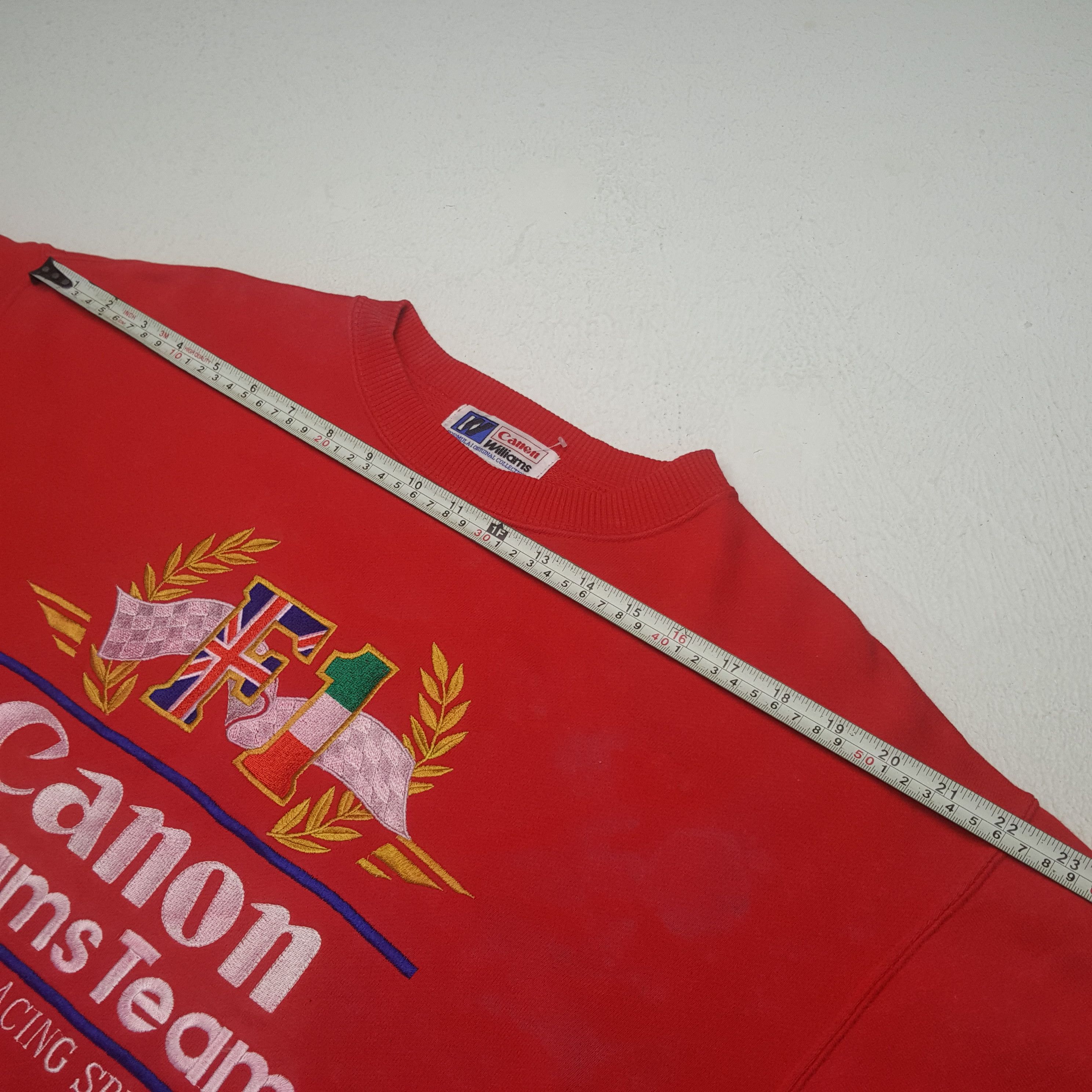 Canon CANON WILLIAMS Formula 1 Racing Spirit Sweatshirt C295N6 Size US M / EU 48-50 / 2 - 6 Thumbnail