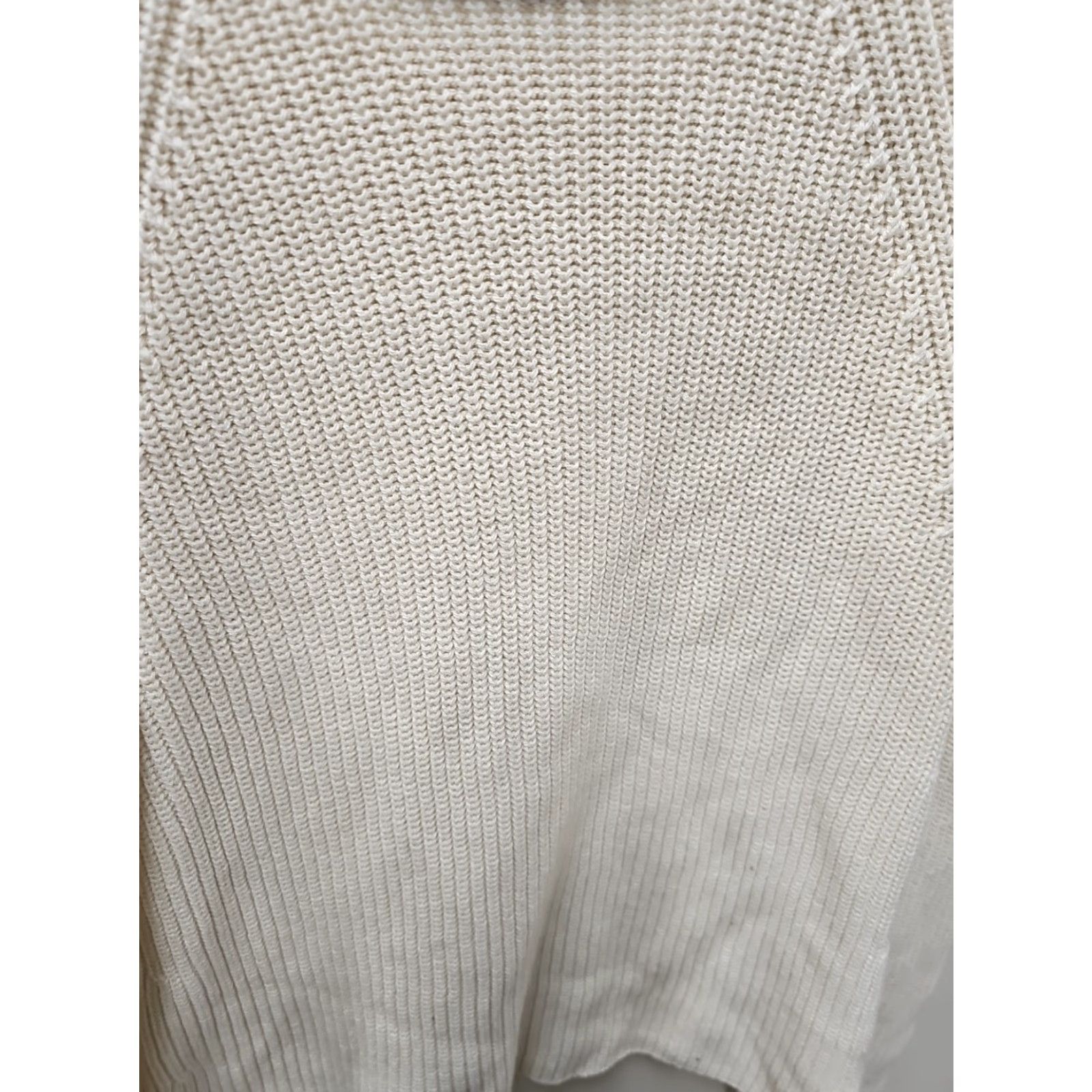 Vince Vince Womens Long Sleeve Pullover Crew Neck Sweater Ivory Size S Size S / US 4 / IT 40 - 3 Thumbnail
