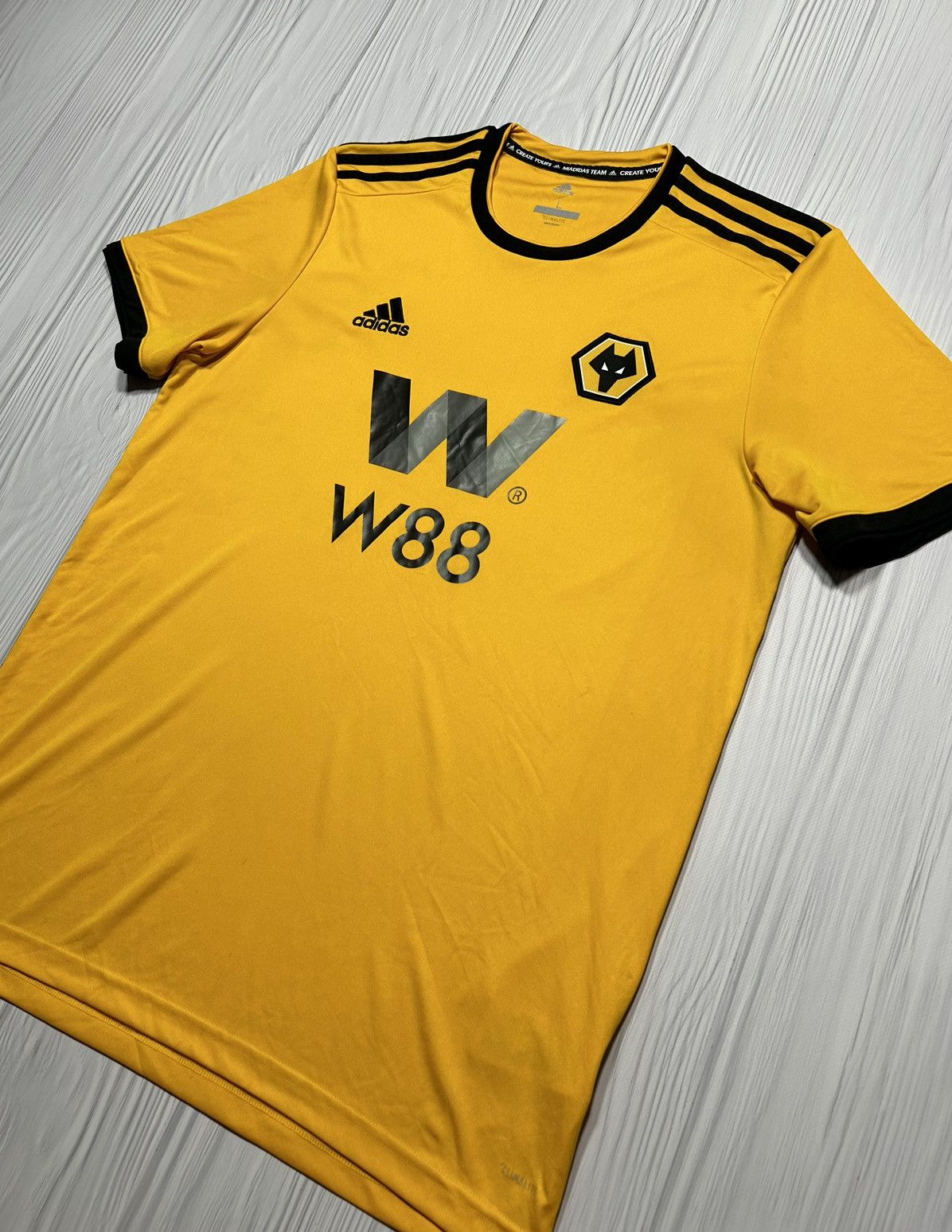 Adidas Wolverhampton 2018/19 Adidas Soccer Jersey Size L Size US L / EU 52-54 / 3 - 2 Thumbnail