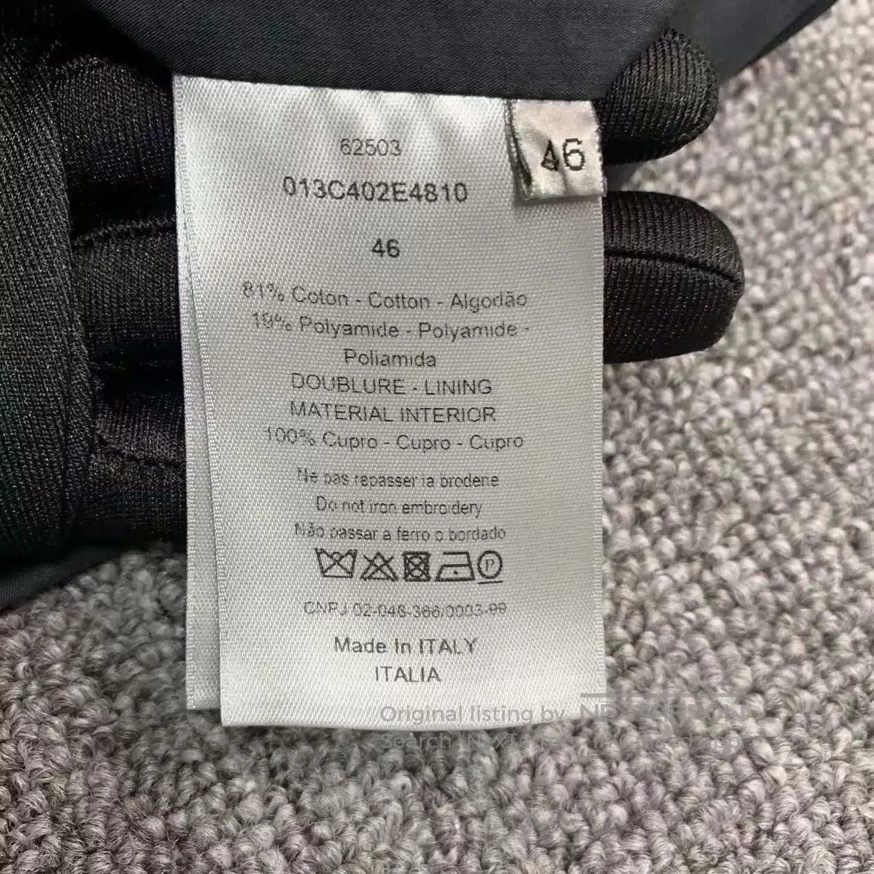 Dior Dior Logo Embroidered Hooded Jacket. Size US M / EU 48-50 / 2 - 4 Thumbnail