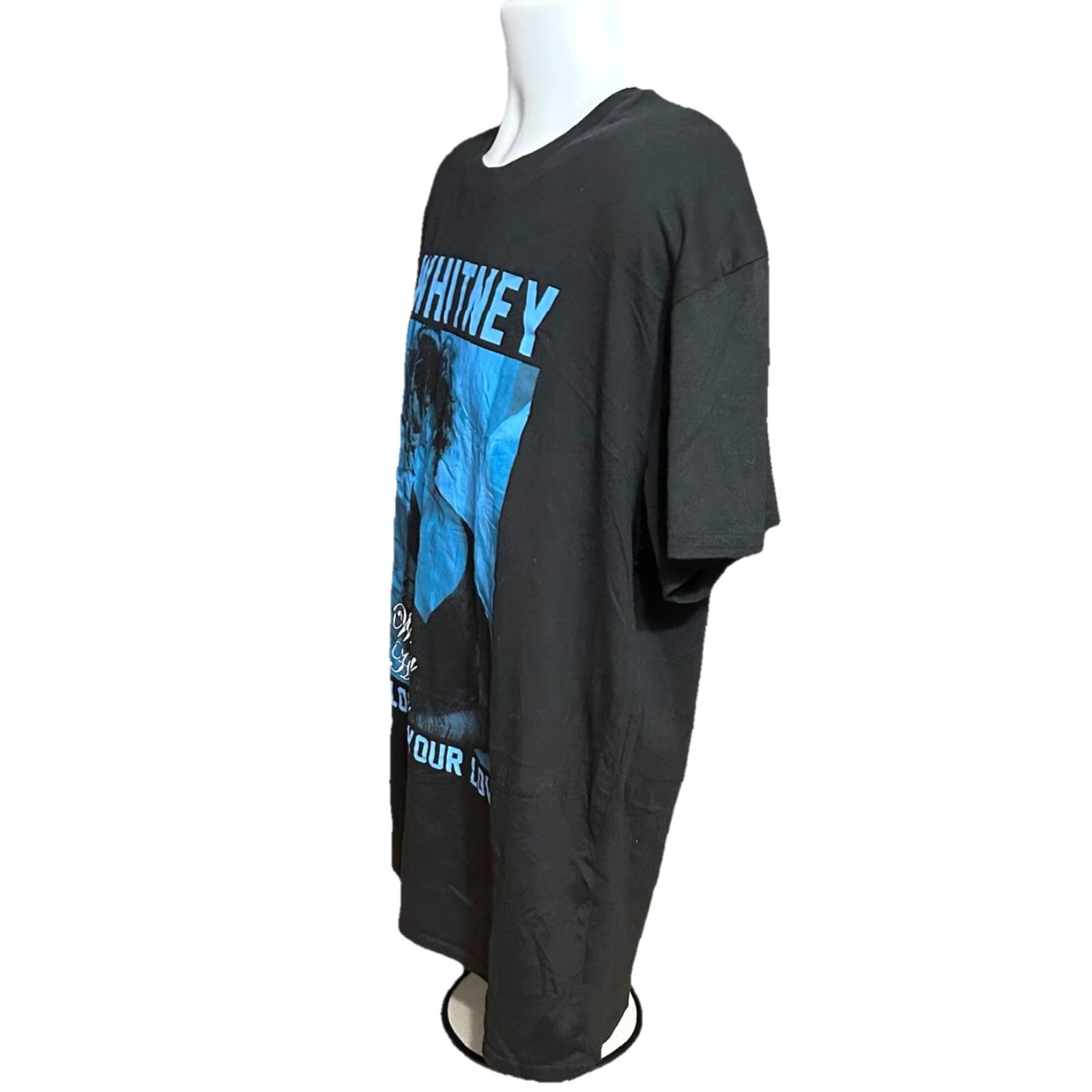 Vintage Whitney Houston My Love Is Your Love Shirt Men XL Black Short Sleeve Graphic Size US XL / EU 56 / 4 - 3 Thumbnail