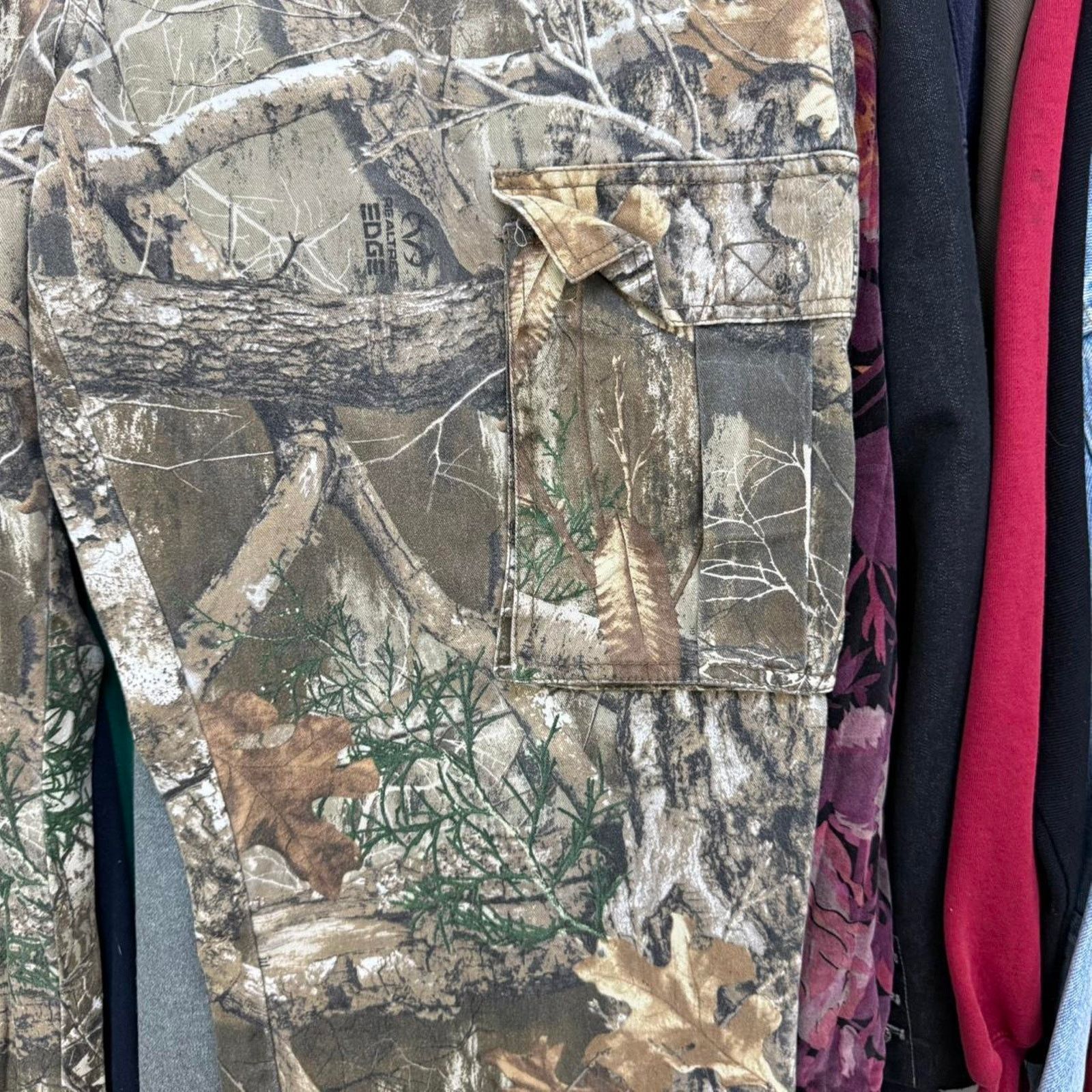 Realtree Vintage Real Tree Baggy Camo Pants With Great Pattern Size US 43 - 4 Thumbnail