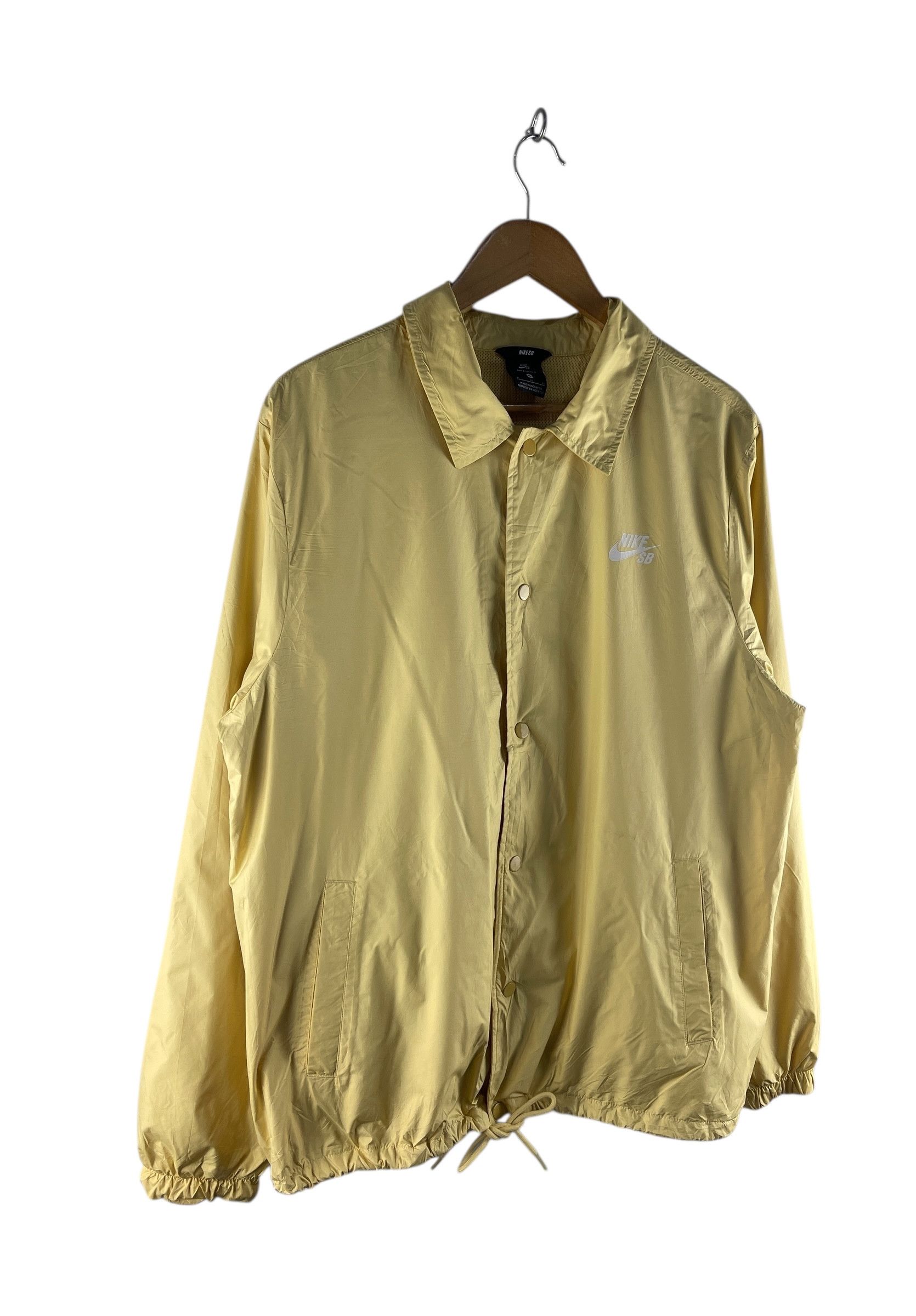 Nike Nike SB Yellow Coach Jacket Size US XL / EU 56 / 4 - 5 Thumbnail
