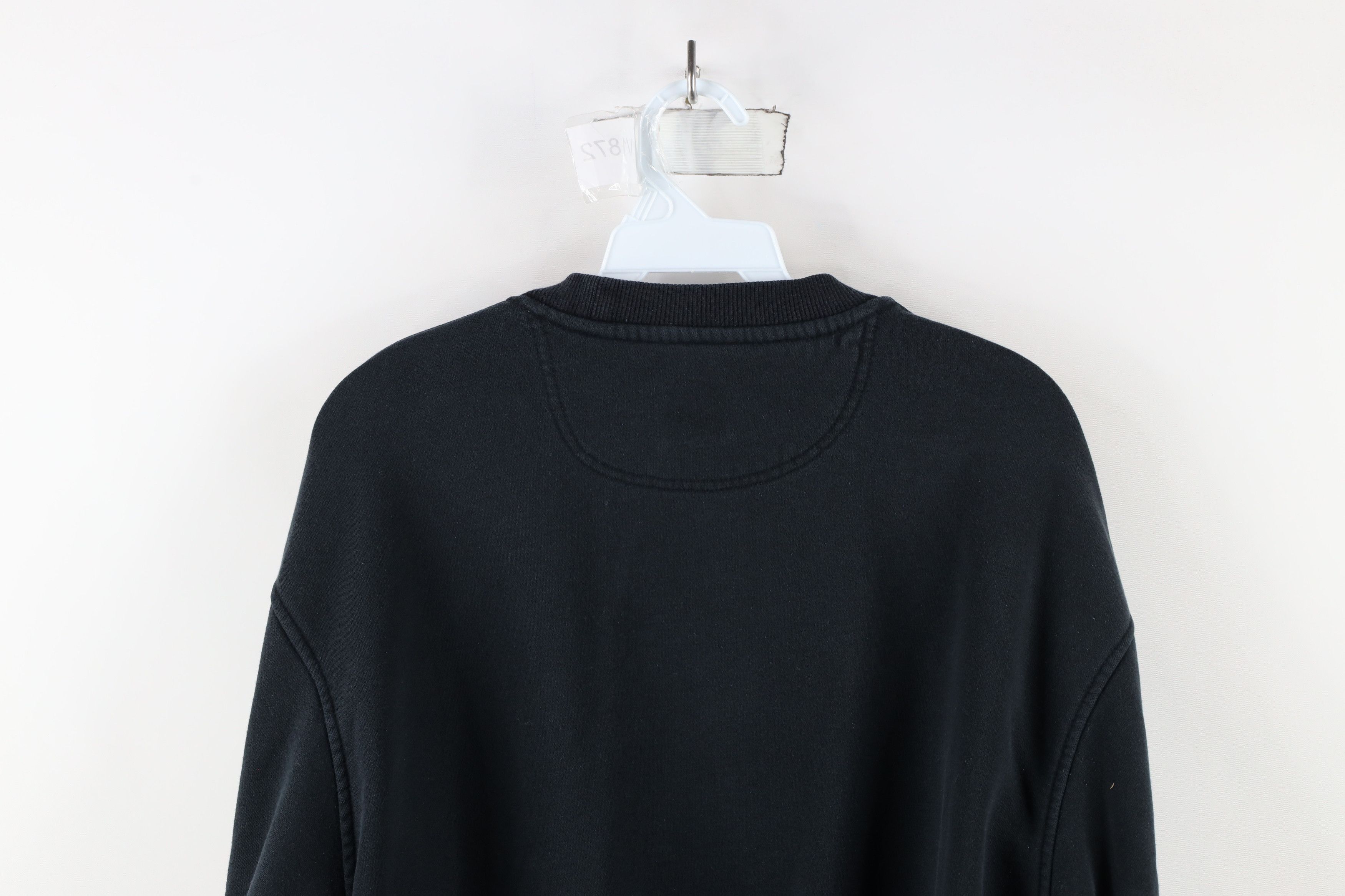 Champion × Vintage Vintage 90s Champion Blank Crewneck Sweatshirt Black Size US M / EU 48-50 / 2 - 10 Thumbnail