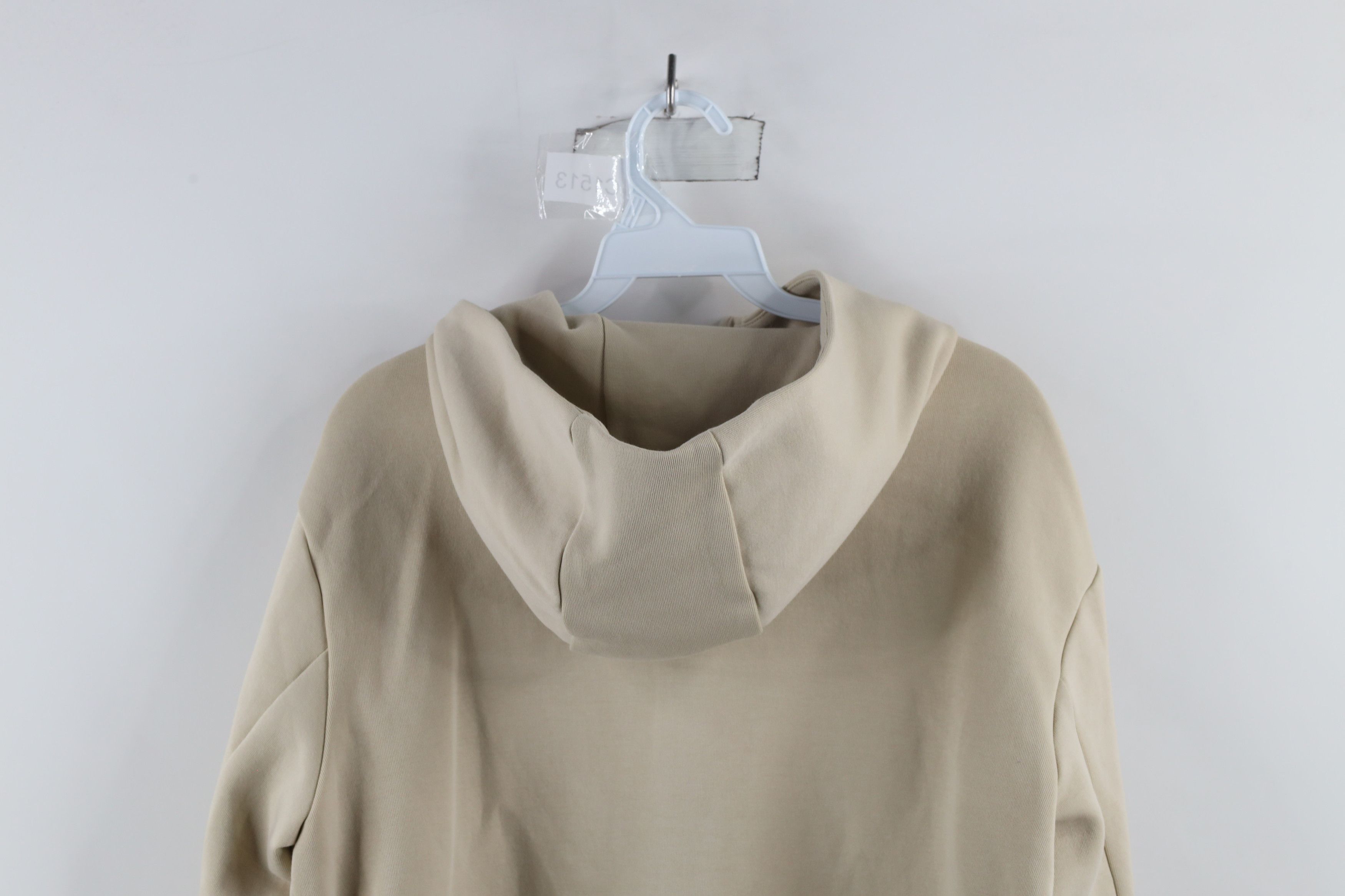 Nike × Vintage Nike Sportswear Tech Fleece Full Zip Hoodie Sweatshirt Beige Size S / US 4 / IT 40 - 12 Thumbnail