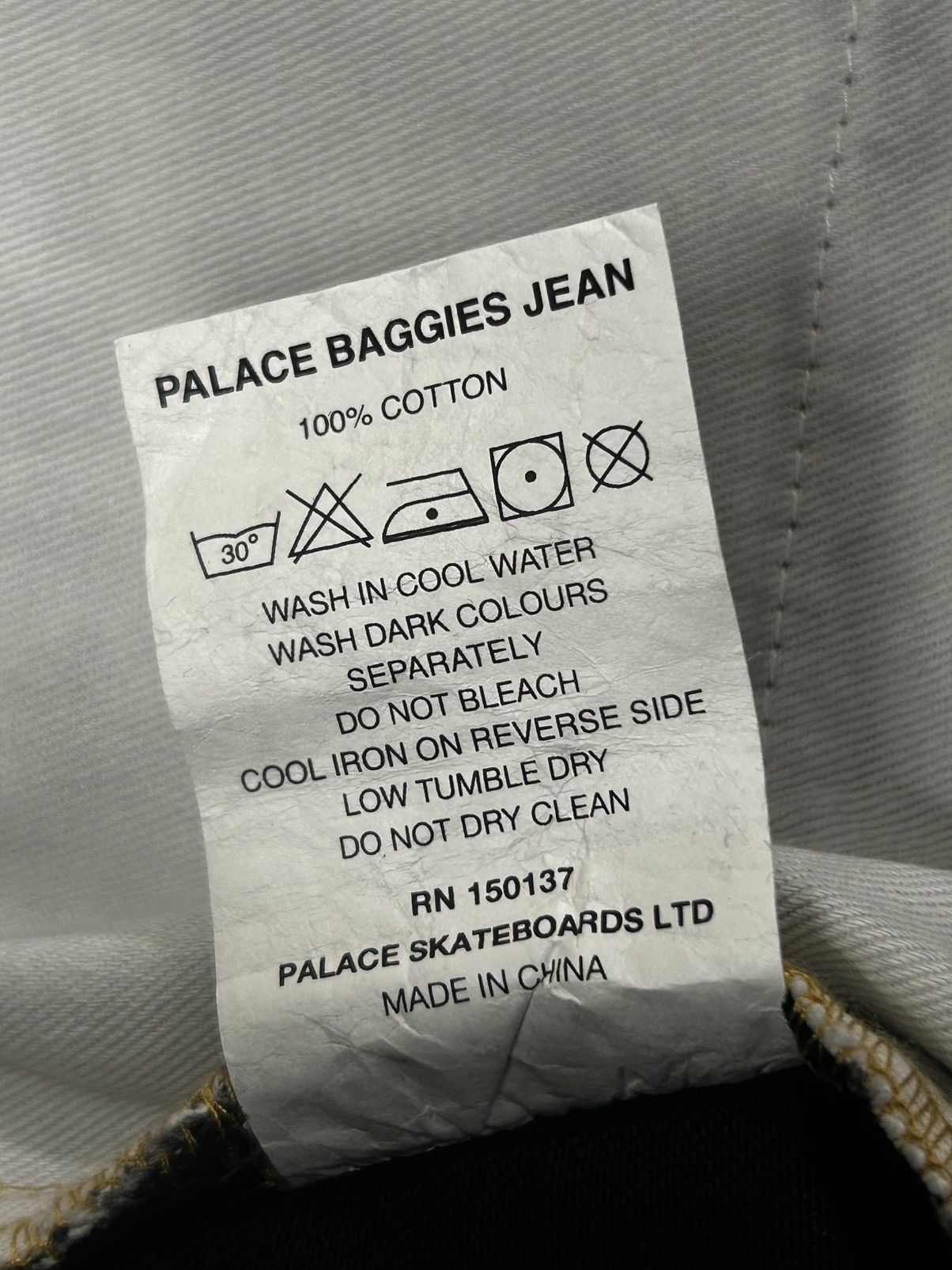 Palace Palace Baggies Jeans Size 36 NEW Size US 36 / EU 52 - 9 Thumbnail
