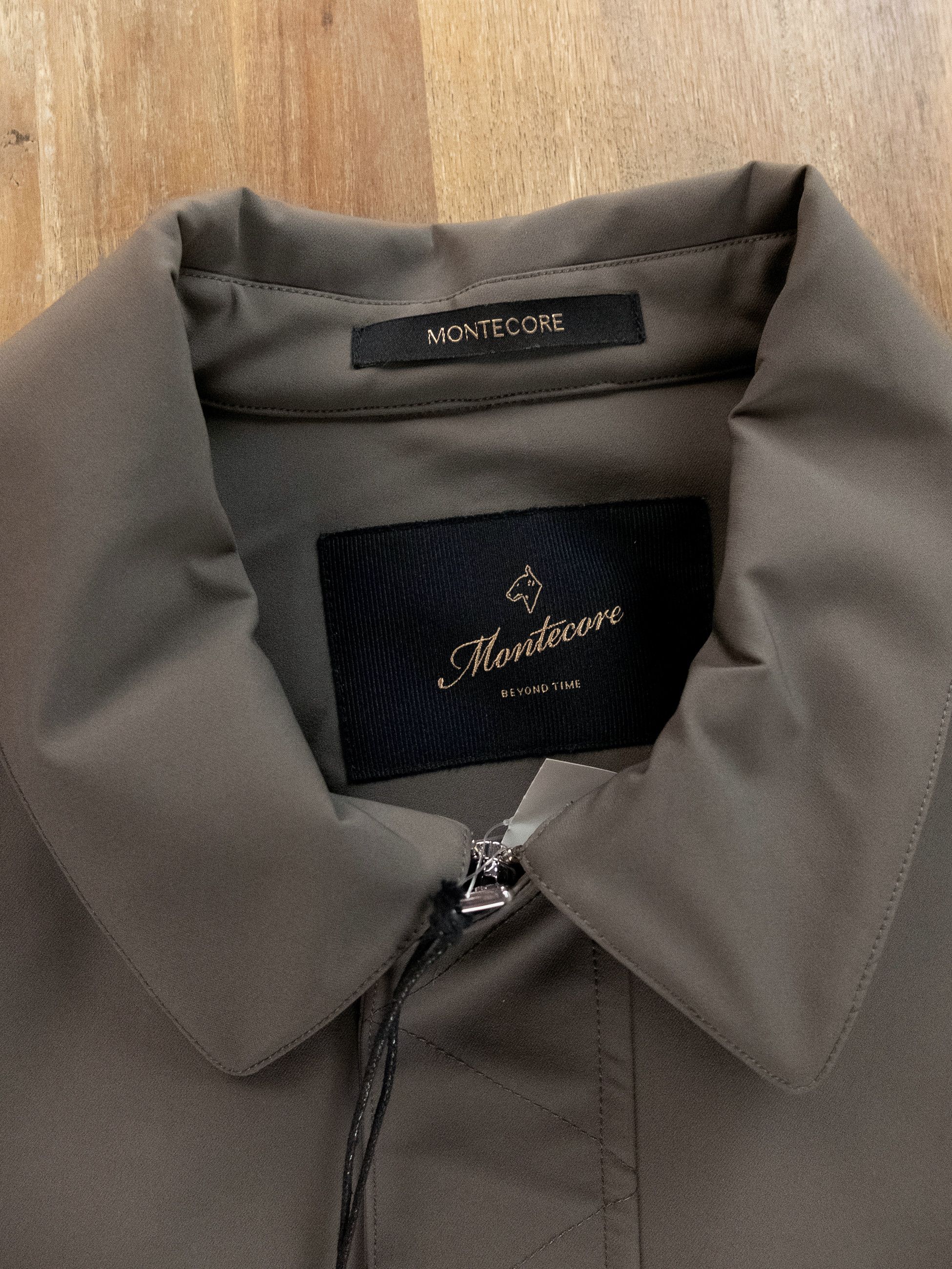 Montecore MONTECORE Italy khaki green nylon coat jacket XXL Size US XXL / EU 58 / 5 - 7 Thumbnail