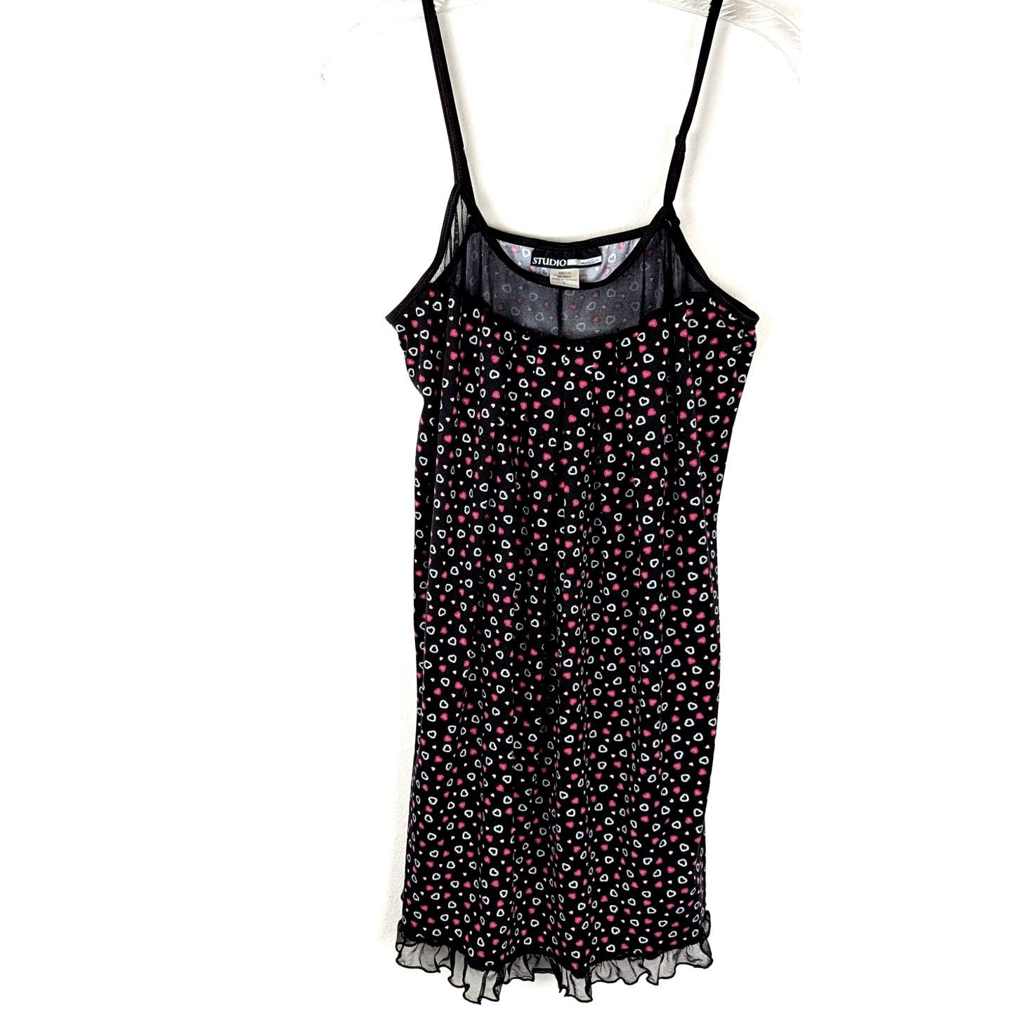 Other Studio Donatella long cami or Nighty szL Poly /Spandex nylon Size ONE SIZE - 1 Thumbnail