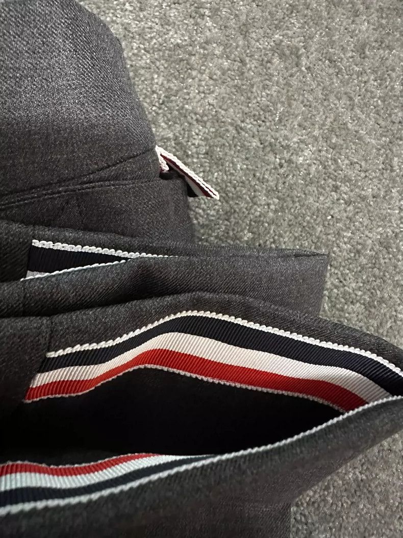 Thom Browne Thom Browne Dark grey classic trousers Size 40S - 6 Thumbnail
