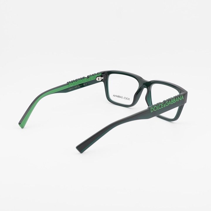 Dolce & Gabbana Dolce & Gabbana DG5112 3008 Eyeglasses Green 53mm Rectangle Size ONE SIZE - 5 Thumbnail