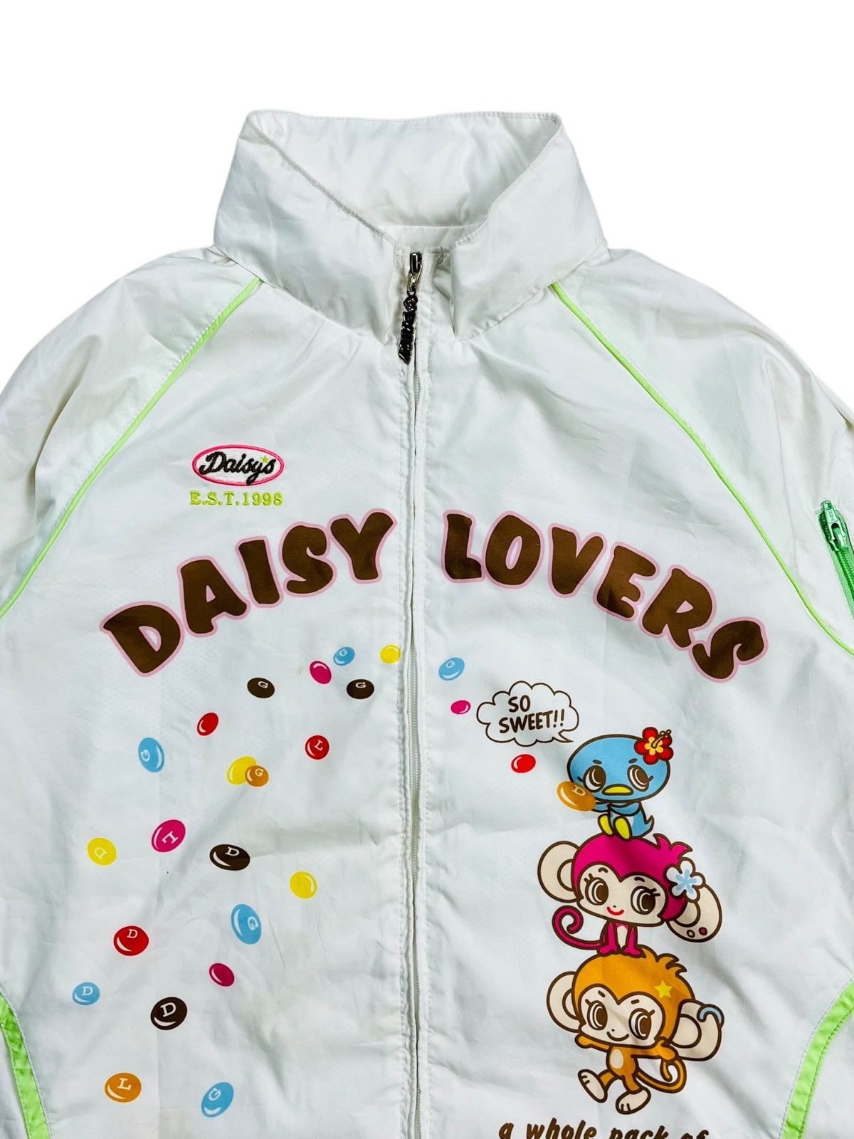 Angel Blue 2000s Daisy Lovers - Marble Chocolate Mascot Jacket Size US M / EU 48-50 / 2 - 5 Thumbnail