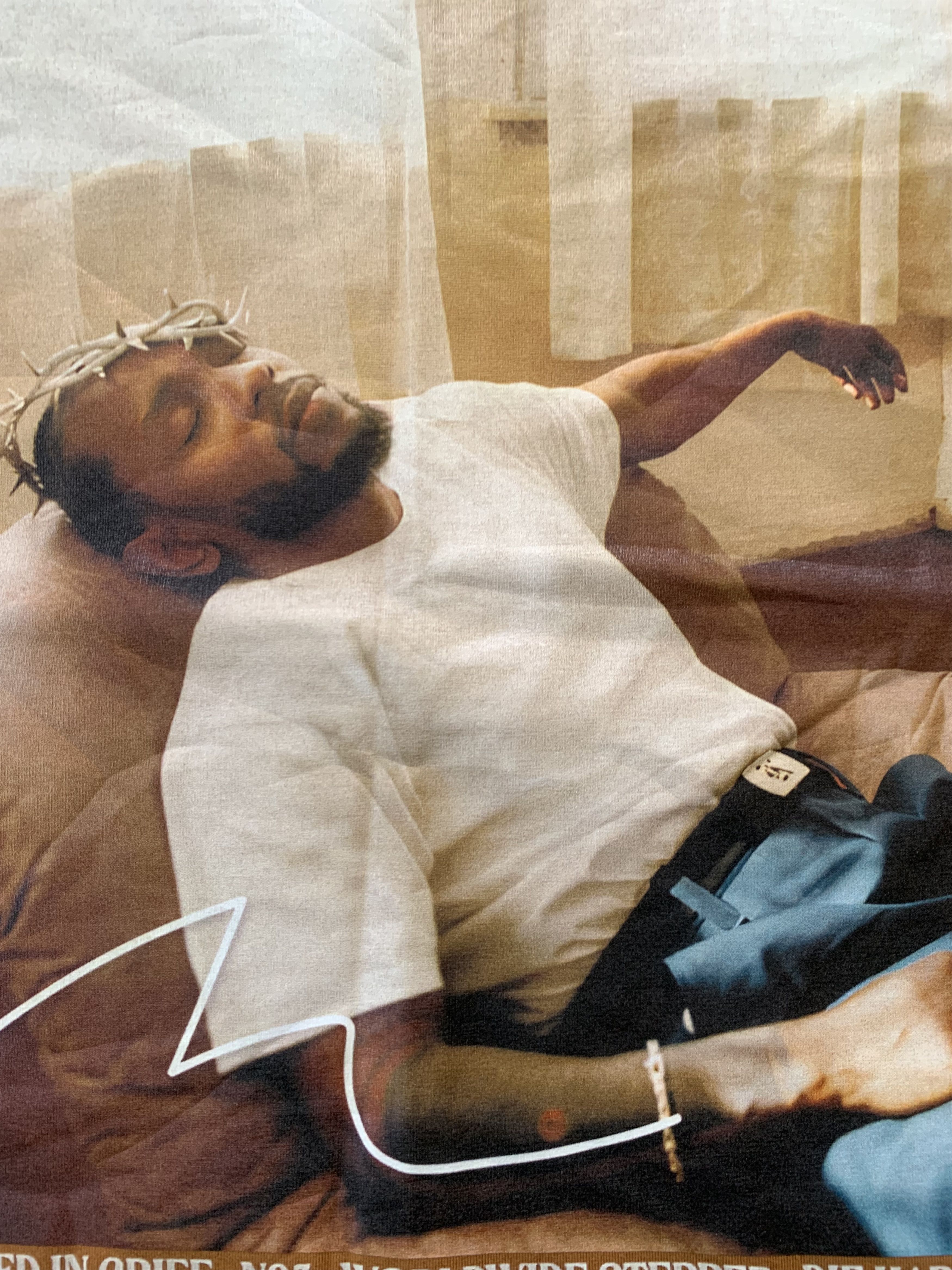 Kendrick Lamar Kendrick Lamar Mens Oversized Print T Shirt Size US XS / EU 42 / 0 - 8 Thumbnail
