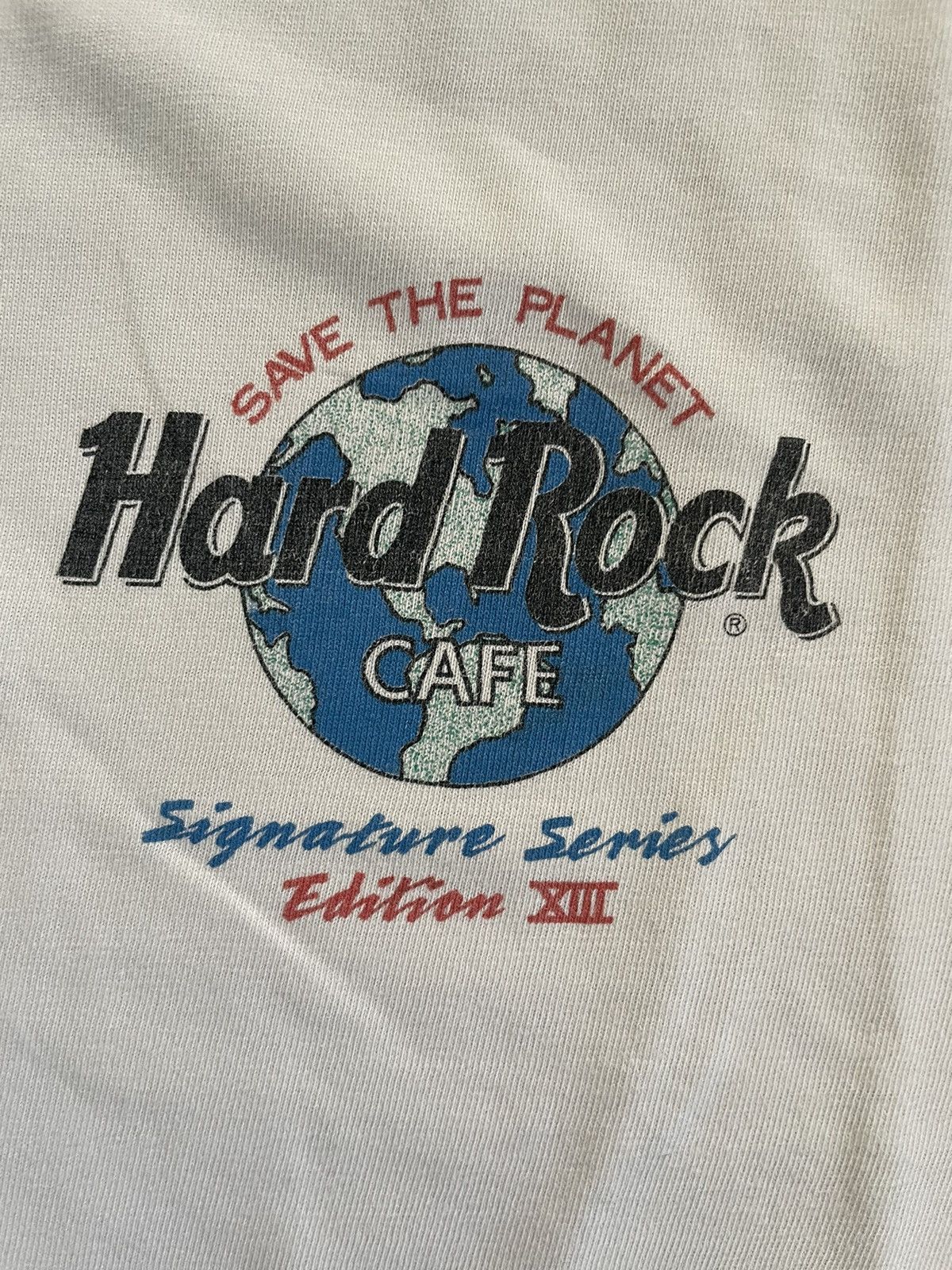 Hard Rock Cafe Rare 1995 hard rock cafe t-shirt Size US L / EU 52-54 / 3 - 3 Thumbnail