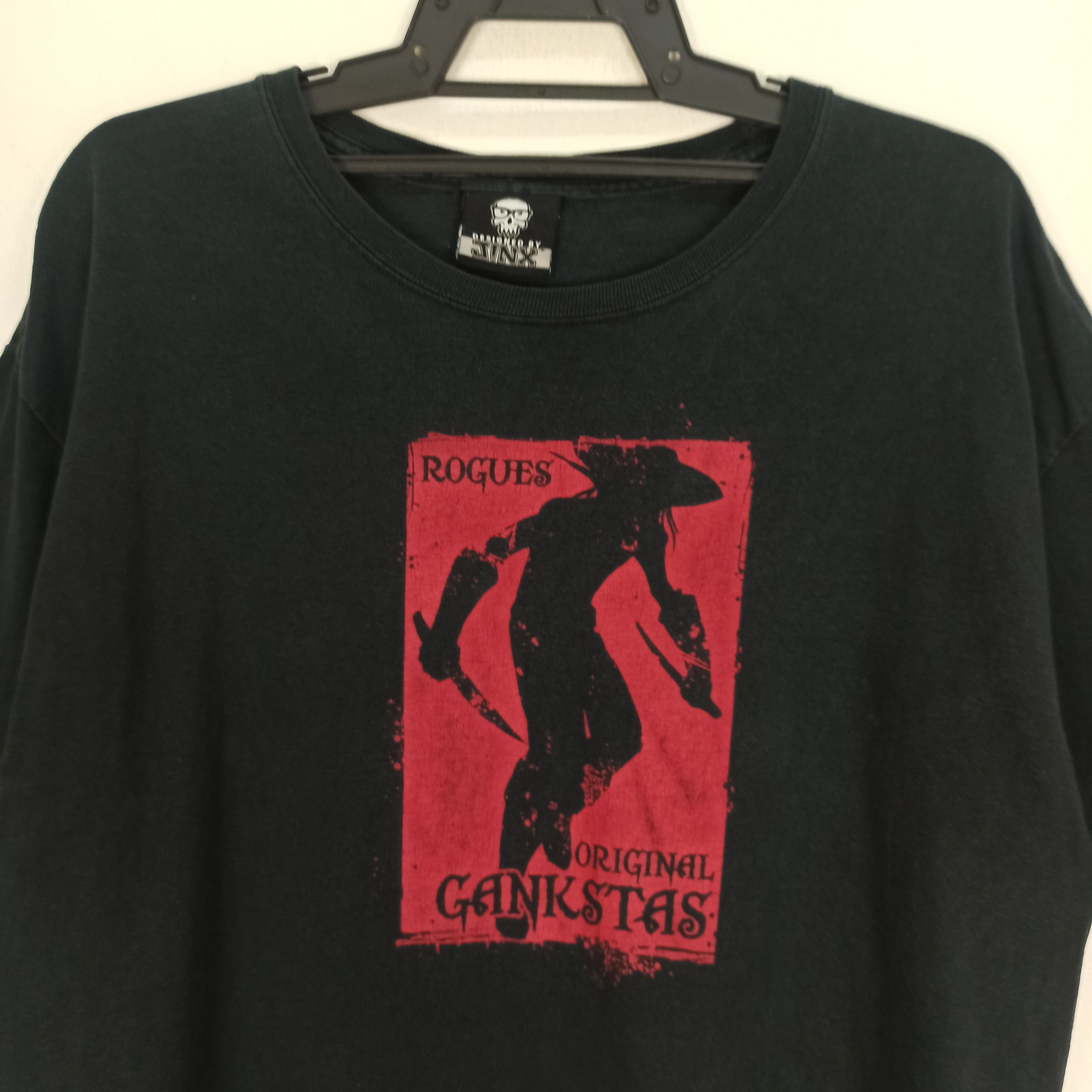 Playstation VINTAGE JINX ROGUES ORIGINAL GANKSTATS PROMO TEES Size US L / EU 52-54 / 3 - 2 Thumbnail