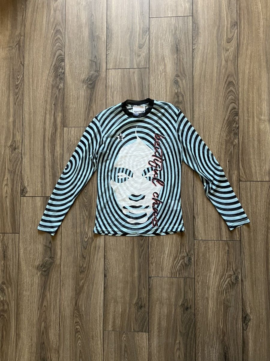Rockstar Games Eyecrave Hypnotic Mesh Long Sleeve Tee Size US S / EU 44-46 / 1 - 2 Thumbnail