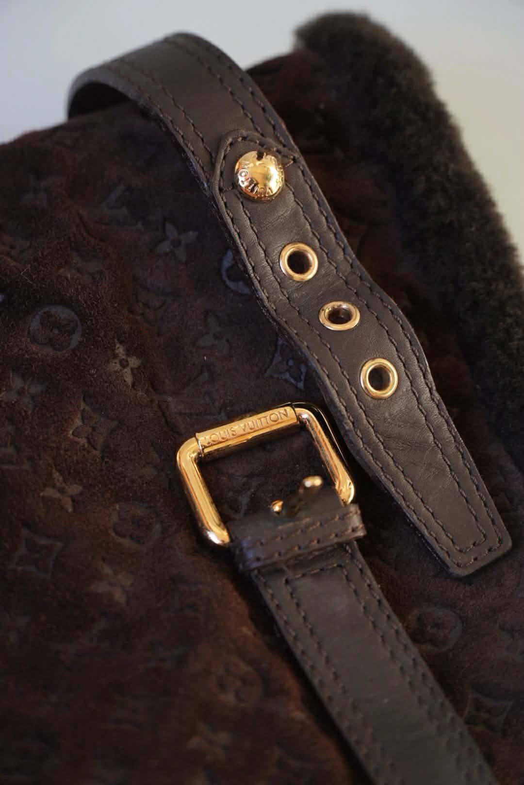 Louis Vuitton Louis Vuitton Brown Monogram Suede Moto Boots Size US 6 / IT 36 - 9 Thumbnail
