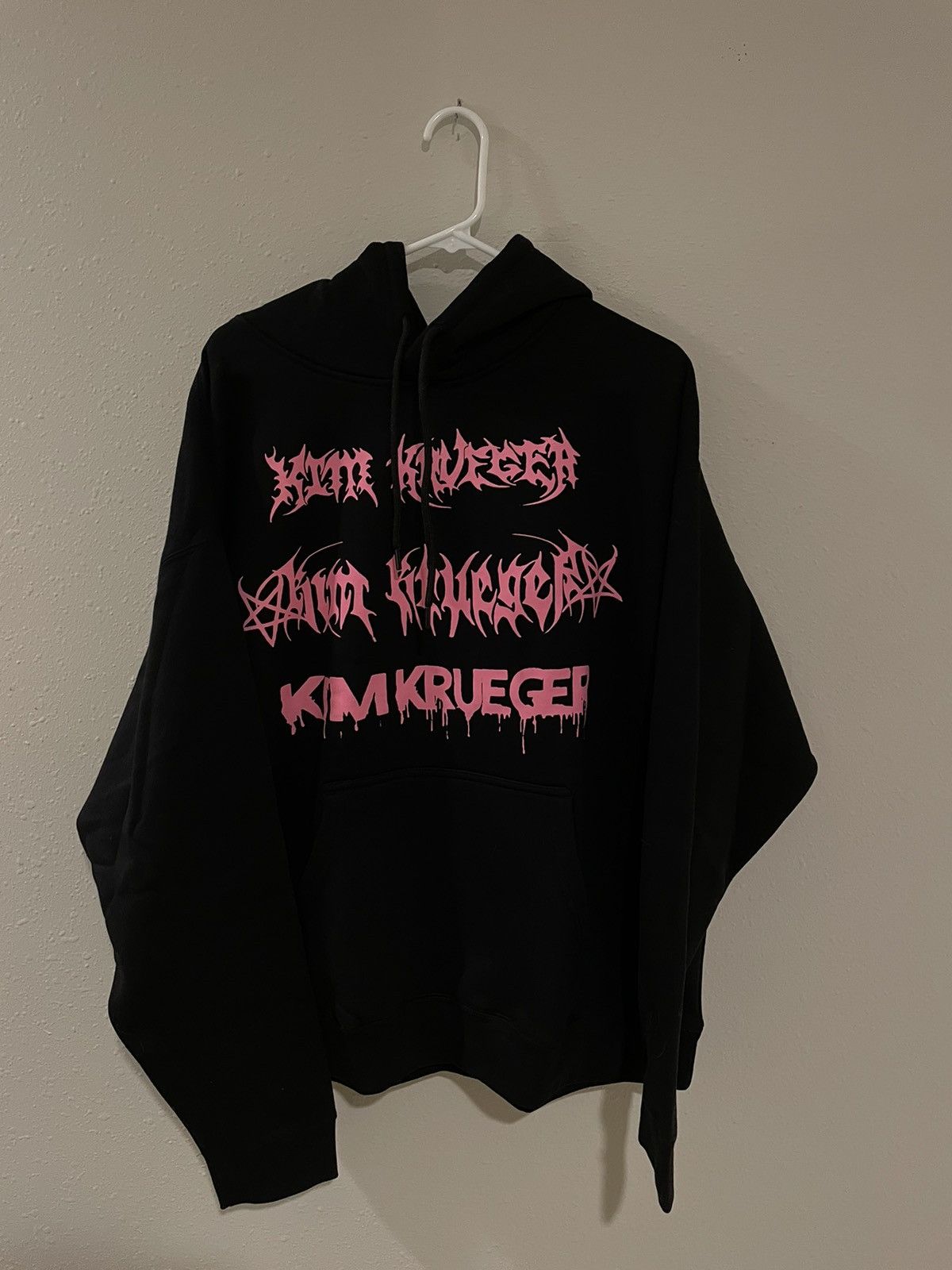 Destroy Lonely *LAST DROP* Kim Krueger Studded Belt Script Hoodie Size US XL / EU 56 / 4 - 1 Thumbnail