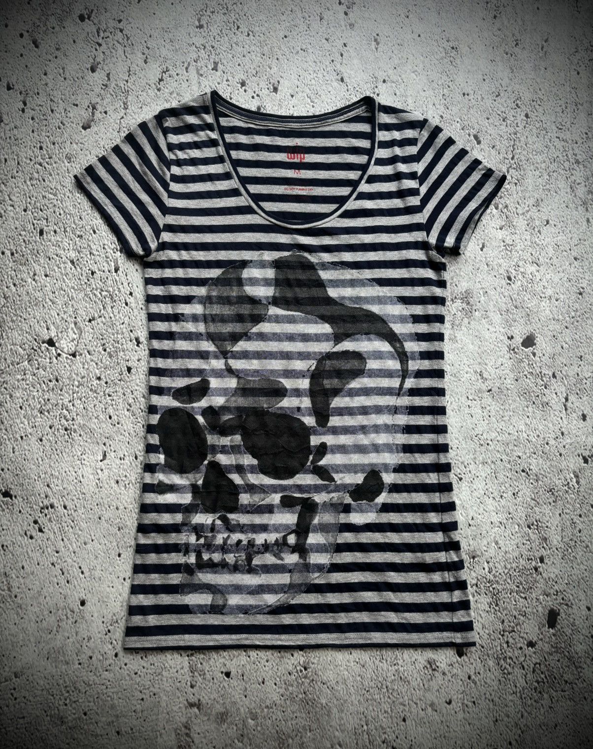 Hysteric Glamour Hysteric Glamour Skull berry t-shirt Y2k archive