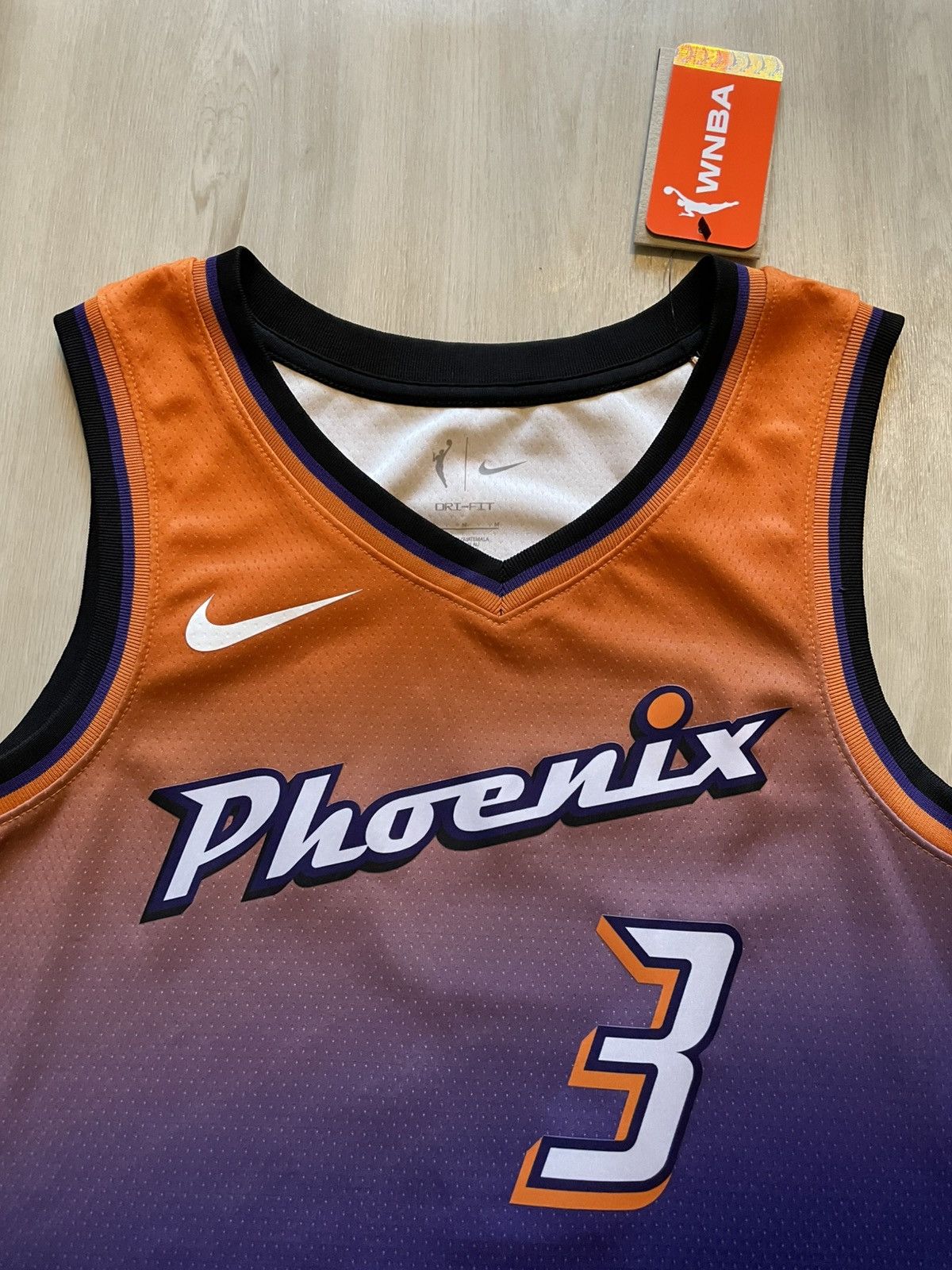 Nike Diana Taurasi #3 Phoenix Mercury Explorer Edition WNBA Sz 44 Size US L / EU 52-54 / 3 - 3 Thumbnail