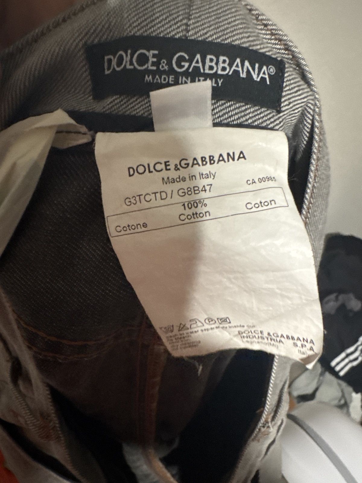 Dolce & Gabbana Dolce & Gabbana Grey Denim Size US 36 / EU 52 - 5 Thumbnail