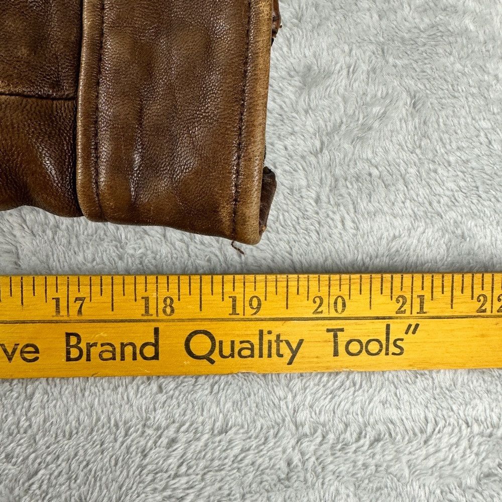 Robins Jeans Robin’s Jean Brown Genuine Leather Jacket Women’s Size XS Size XS / US 0-2 / IT 36-38 - 9 Thumbnail