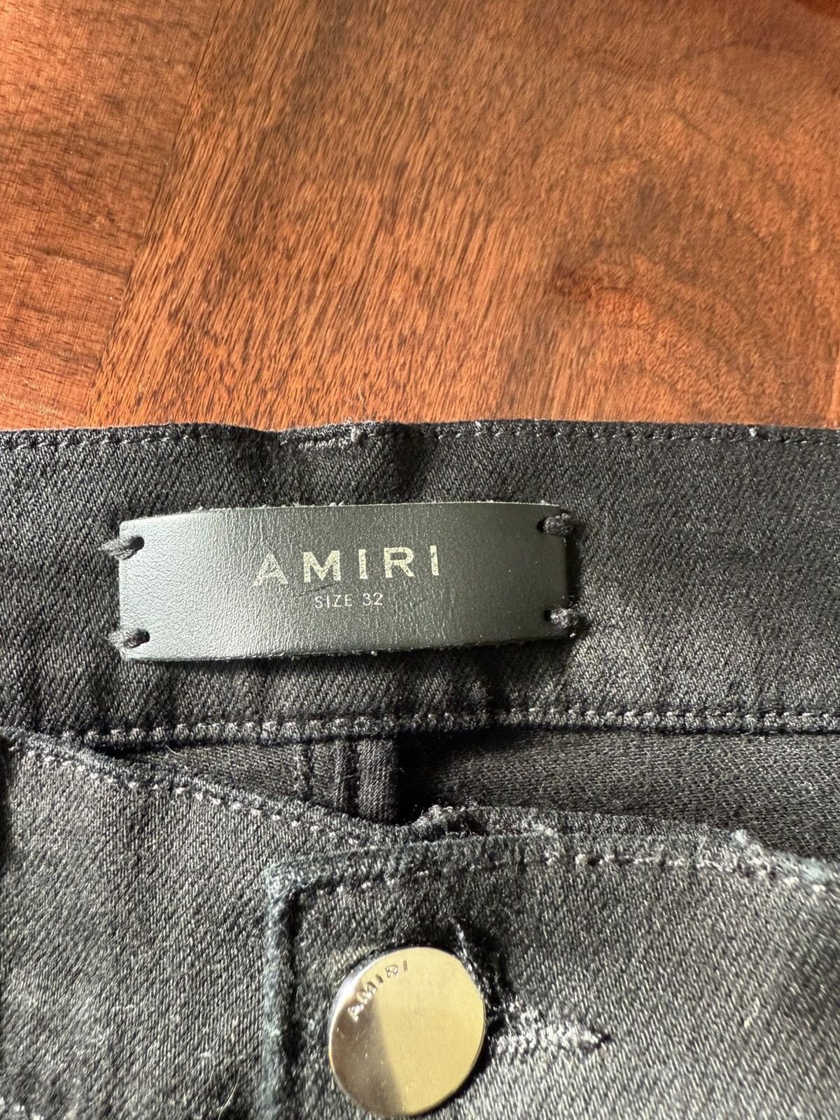 Amiri Amiri Gold Glitter Jean Size US 30 / EU 46 - 8 Thumbnail