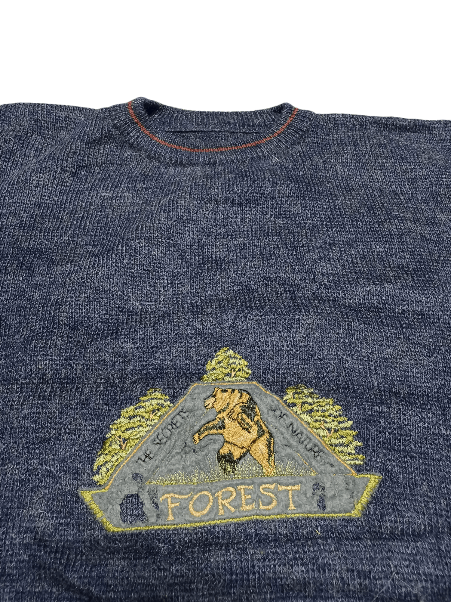 Other VINTAGE 90S MADE IN ITALY WOOL ALPACCA BEAR SWEATER Size US XL / EU 56 / 4 - 2 Thumbnail