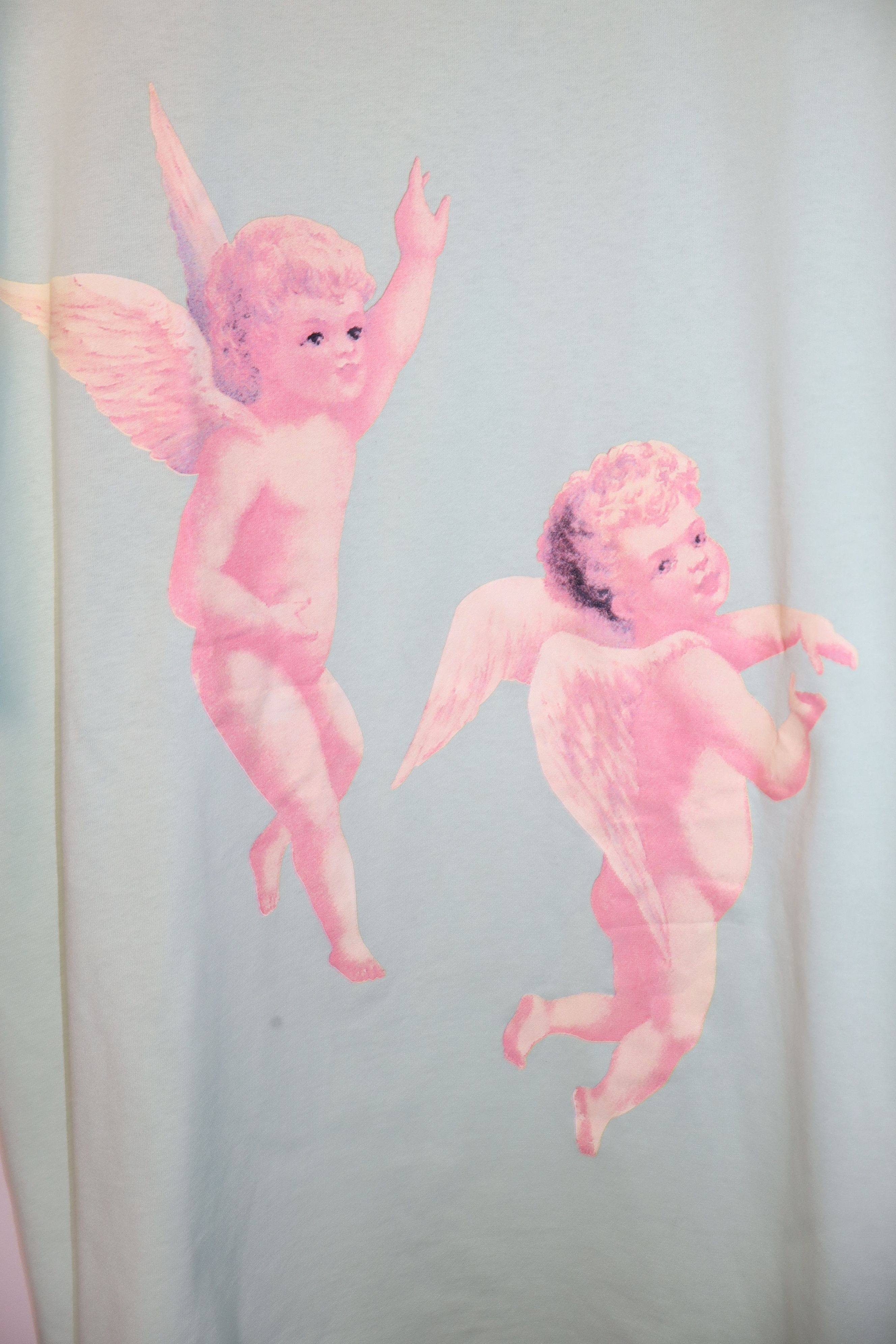 Fiorucci Oversized Angels print t-shirt Size US L / EU 52-54 / 3 - 4 Thumbnail