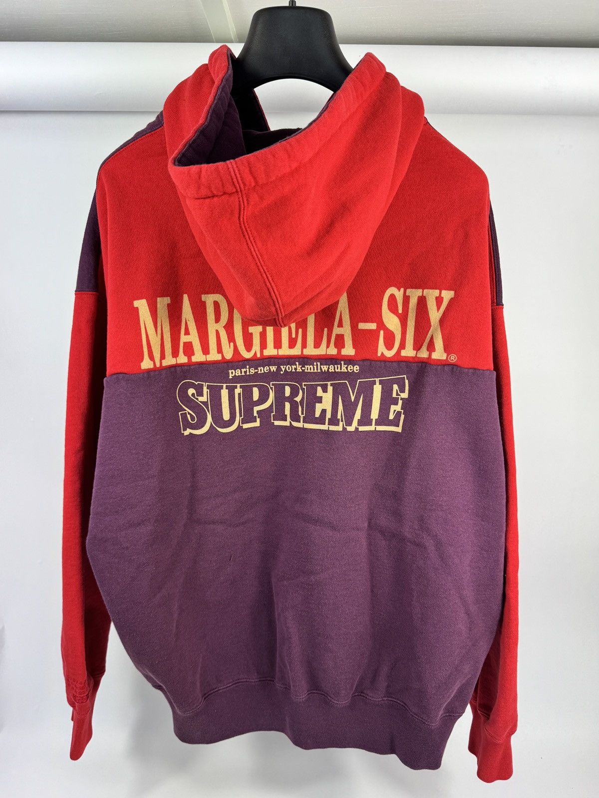 Maison Margiela × Supreme MM6 EAGLE ZIP UP HOODIE AND SWEATPANTS Size US L / EU 52-54 / 3 - 3 Thumbnail