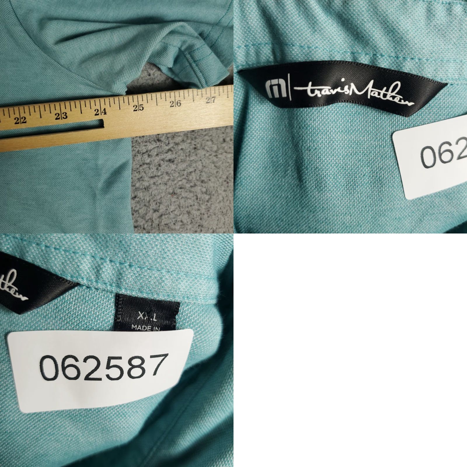 TravisMathew VINTAGE Travis Mathew Polo Shirt Men's Size 2XL Blue Casual Short Sleeve Cotton Golf Size US XXL / EU 58 / 5 - 8 Thumbnail