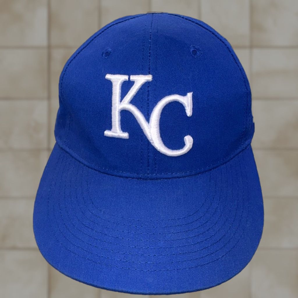 MLB MLB Kansas City Royals Blue Baseball Cap Strapback Hat Men One Size Adjustable Size ONE SIZE - 1 Thumbnail