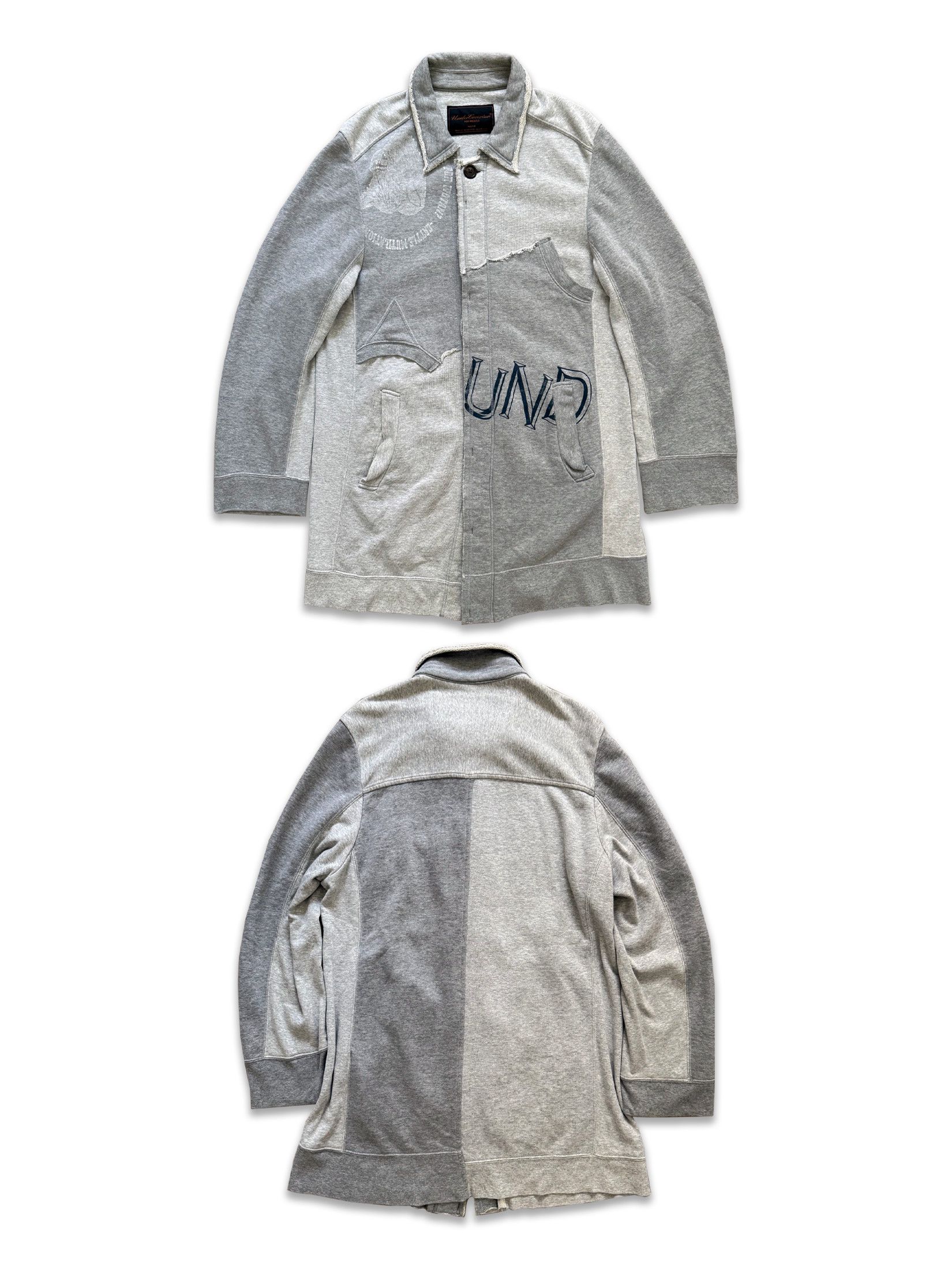Undercover AW03 Paper Doll Hybrid Reconstructed Peacoat Size US M / EU 48-50 / 2 - 3 Thumbnail