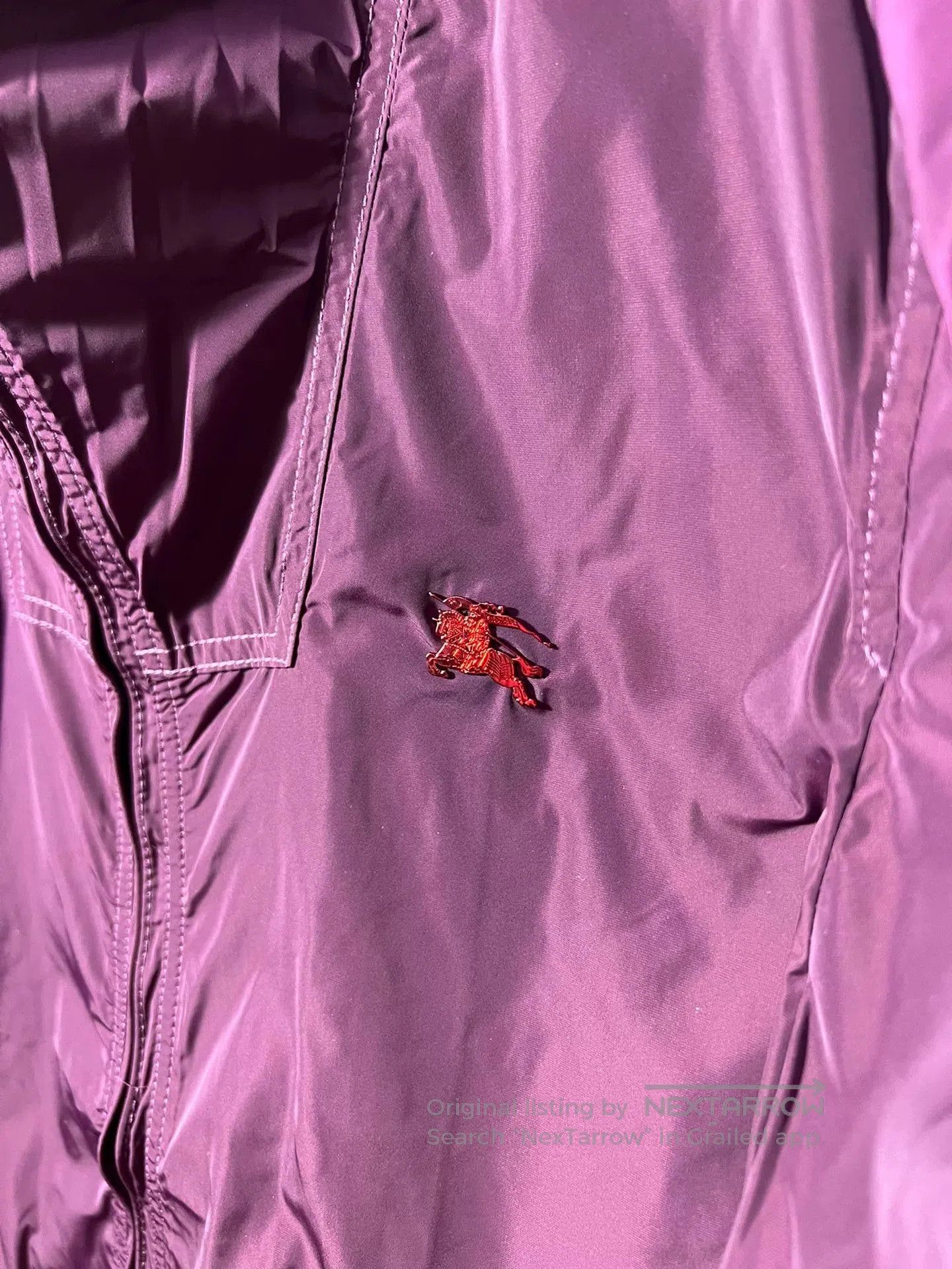 Burberry Burberry Men's Purple Jacket. Size US M / EU 48-50 / 2 - 5 Thumbnail