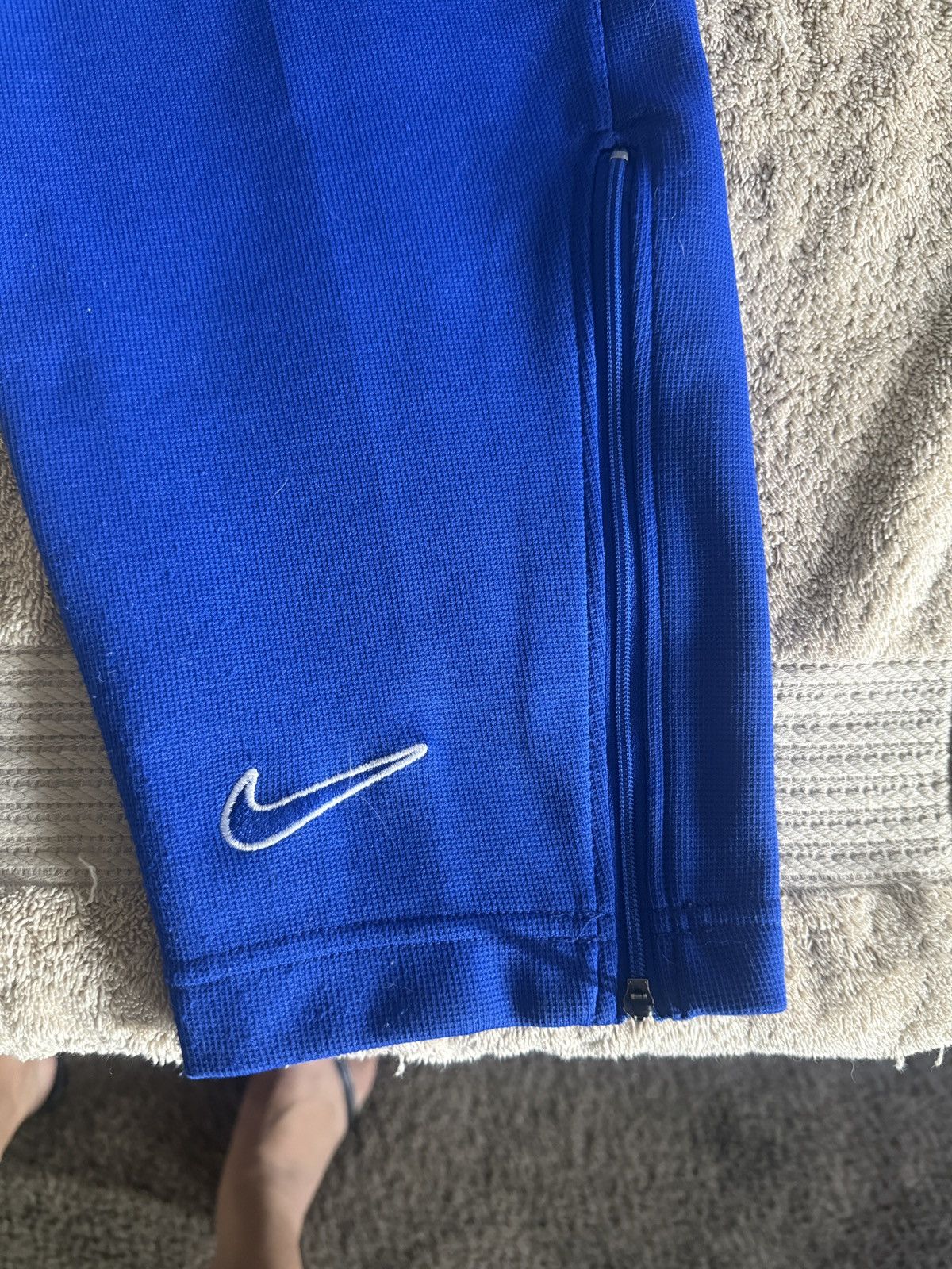 Nike VINTAGE Y2K Nike Royal Blue Track Pants Size US 35 - 10 Thumbnail