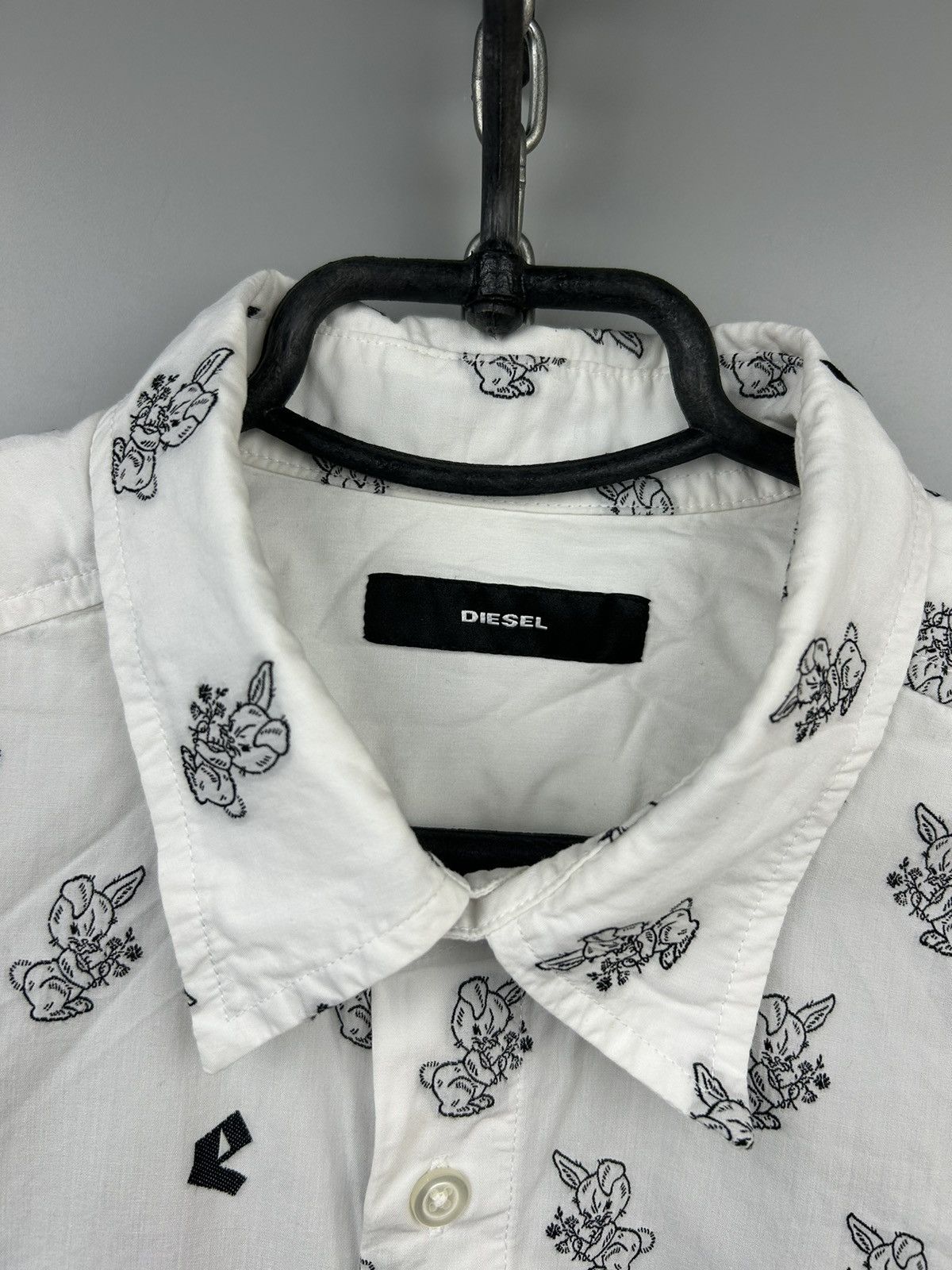 Diesel Diesel Rabbit Logo Shirt Size US L / EU 52-54 / 3 - 4 Thumbnail