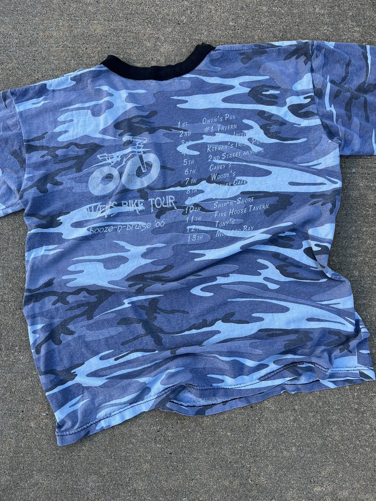Rothco × Vintage VINTAGE ‘06 ROTHCO “OWEN’S BIKE TOUR” CAMO T-SHIRT Size US XL / EU 56 / 4 - 2 Thumbnail